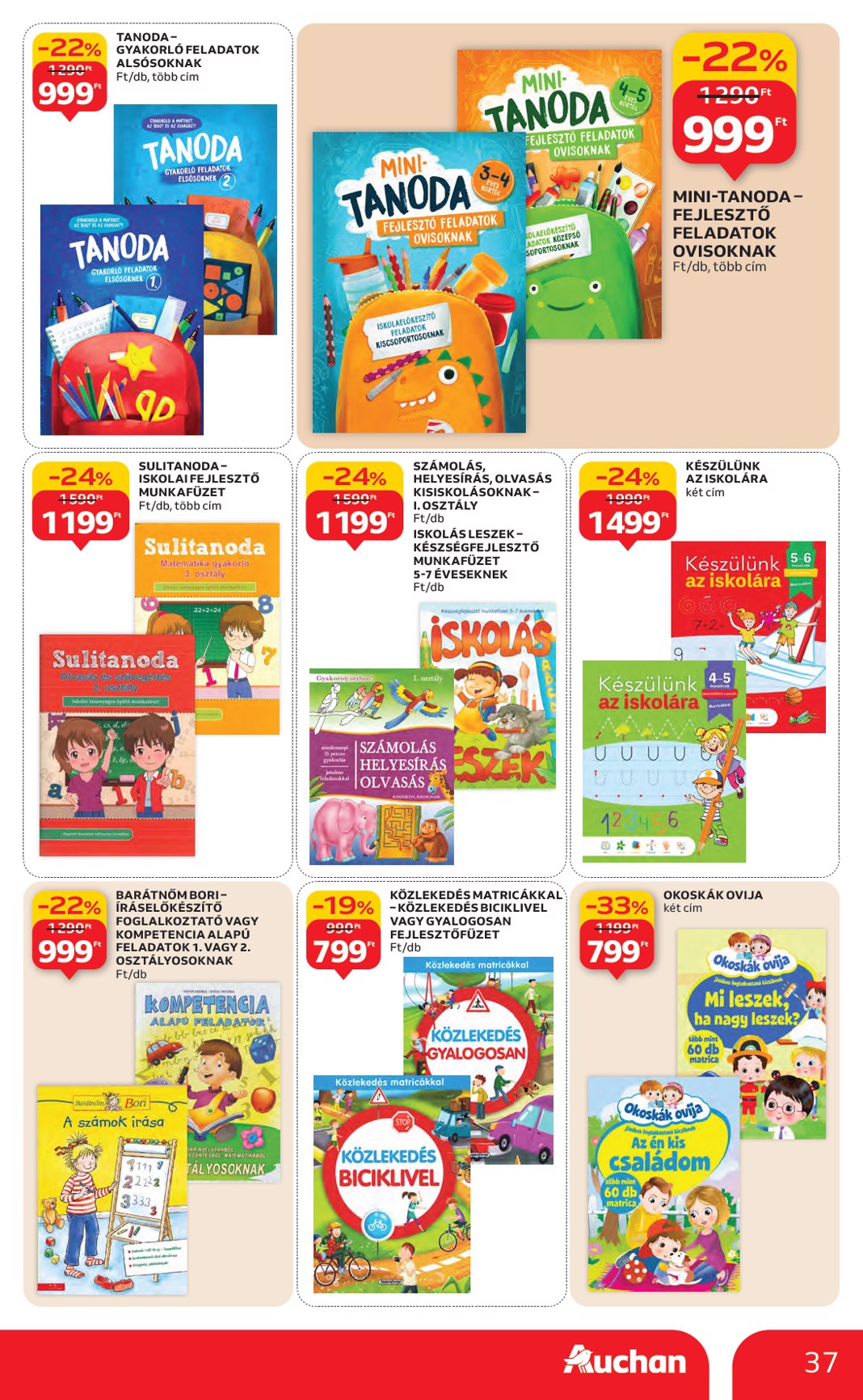 auchan - Auchan Hipermarket akciós újság, érvényes 01.29. - 02.04. - page: 37