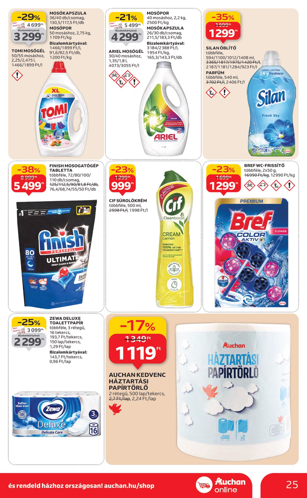 auchan - Auchan Hipermarket akciós újság, érvényes 01.29. - 02.04. - page: 25