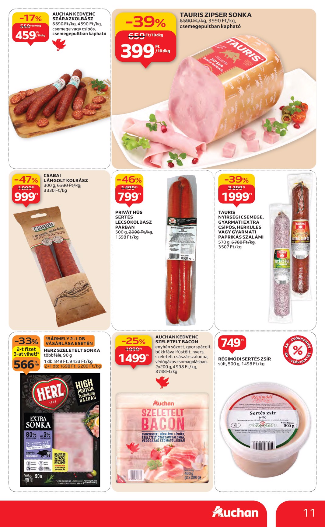 auchan - Auchan Hipermarket akciós újság, érvényes 01.29. - 02.04. - page: 11