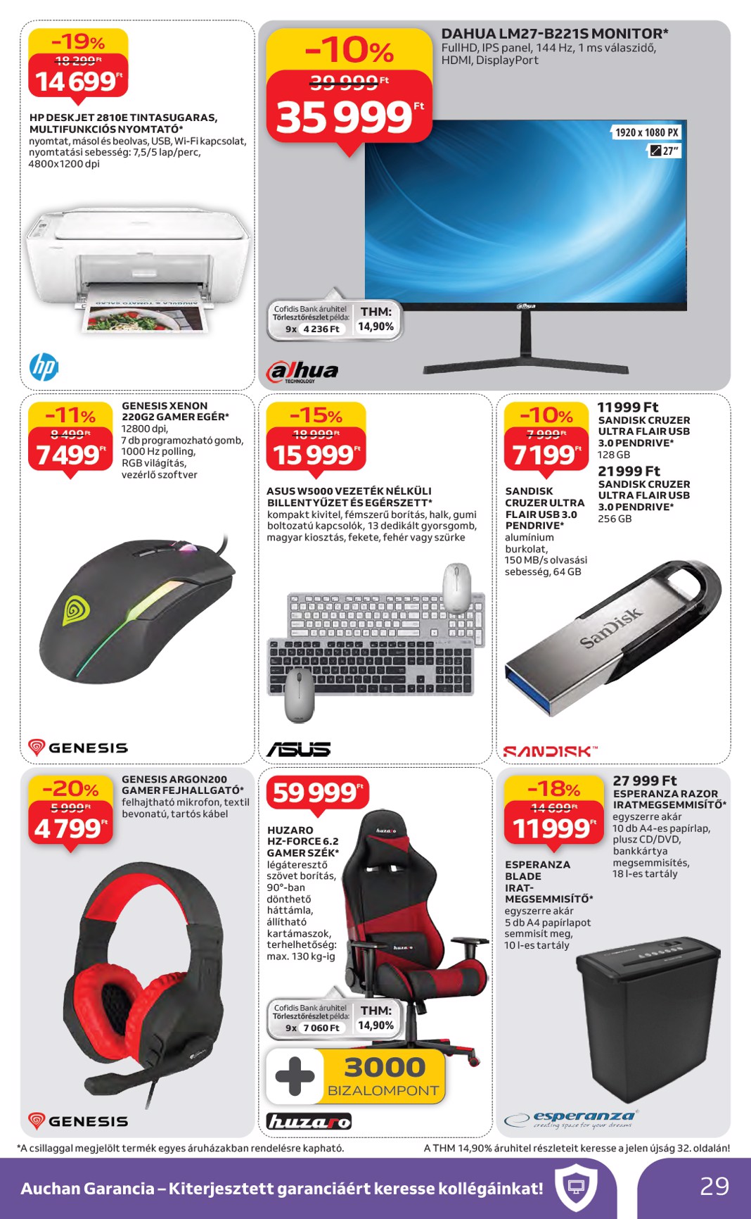 auchan - Auchan Hipermarket akciós újság, érvényes 01.29. - 02.04. - page: 29