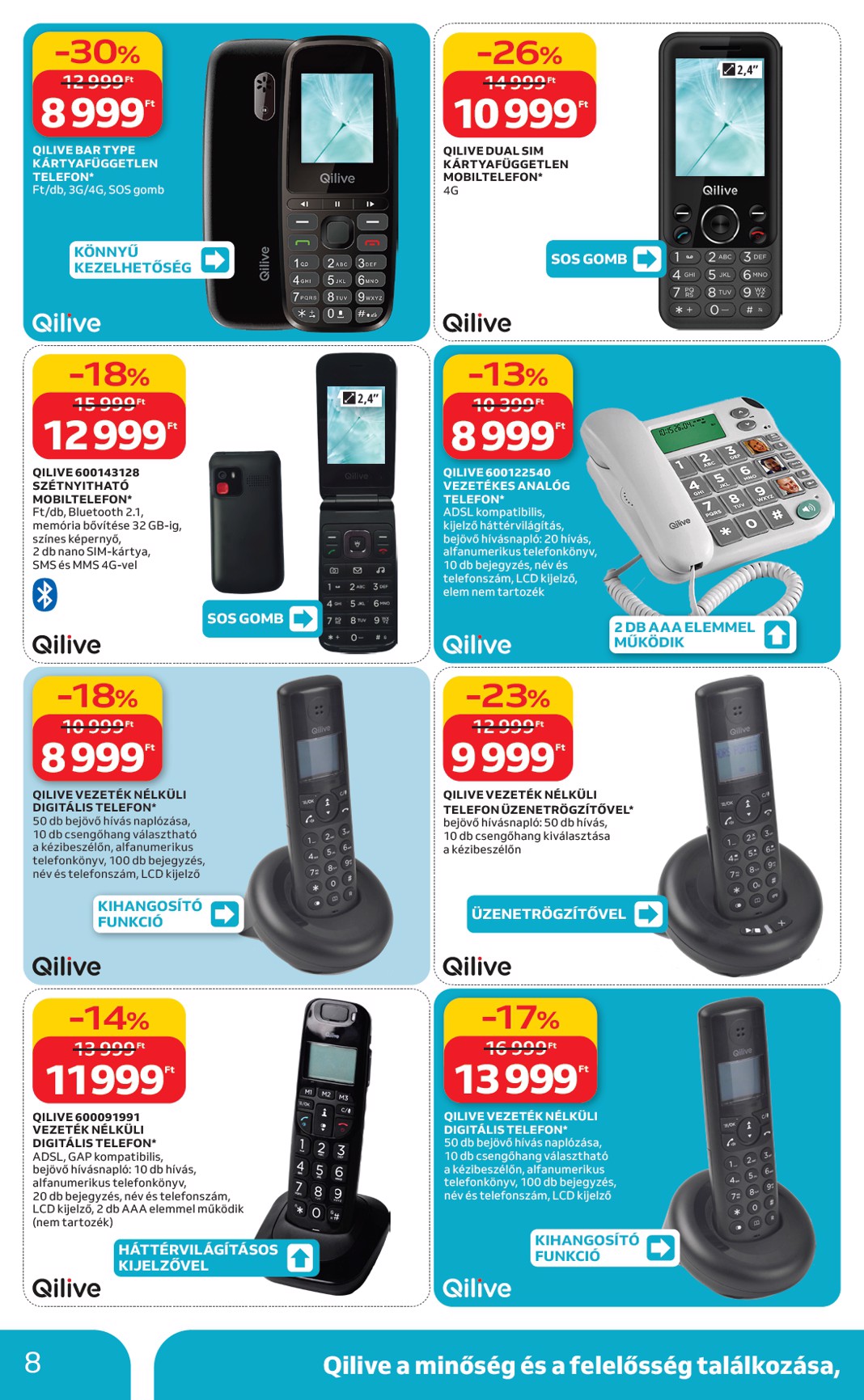 auchan - Auchan Hipermarket - Qilive ajánlataink akciós újság, érvényes 2026.02.05. - 2026.02.25. - page: 8