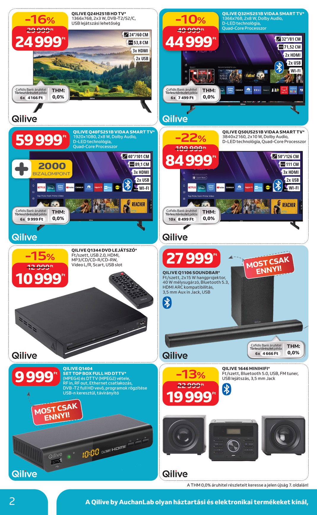auchan - Auchan Hipermarket - Qilive ajánlataink akciós újság, érvényes 2026.02.05. - 2026.02.25. - page: 2