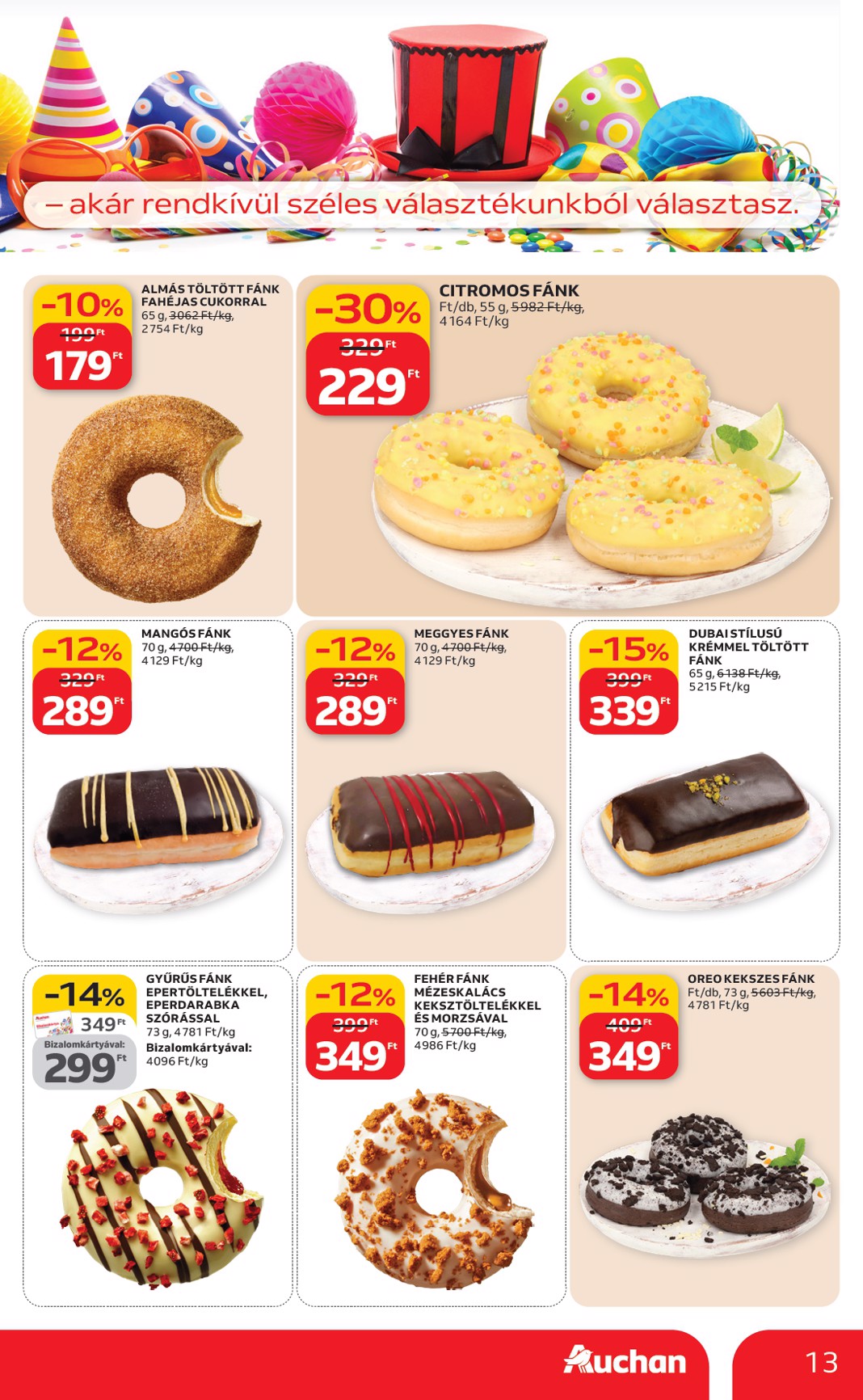 auchan - Auchan Hipermarket akciós újság, érvényes 2026.02.05. - 2026.02.11. - page: 13