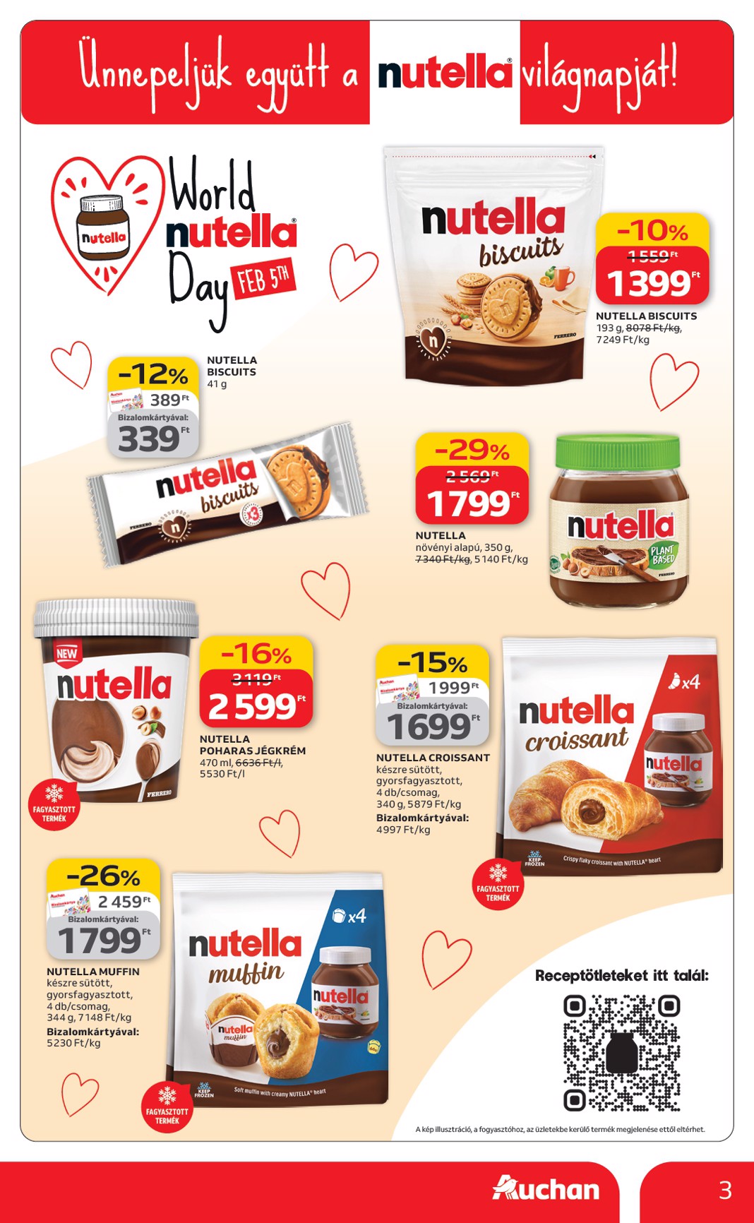 auchan - Auchan Hipermarket akciós újság, érvényes 2026.02.05. - 2026.02.11. - page: 3