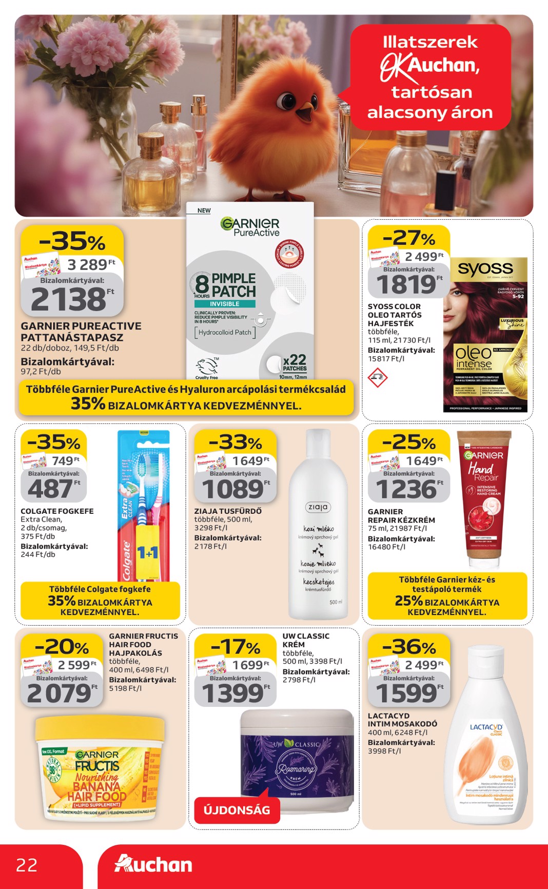 auchan - Auchan Hipermarket akciós újság, érvényes 2026.02.05. - 2026.02.11. - page: 22