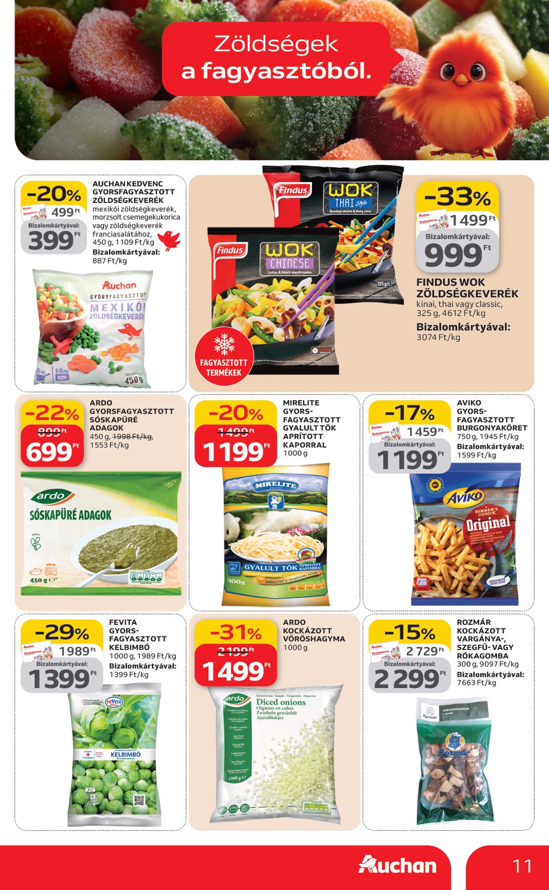 auchan - Auchan Hipermarket akciós újság, érvényes 2026.02.05. - 2026.02.11. - page: 11