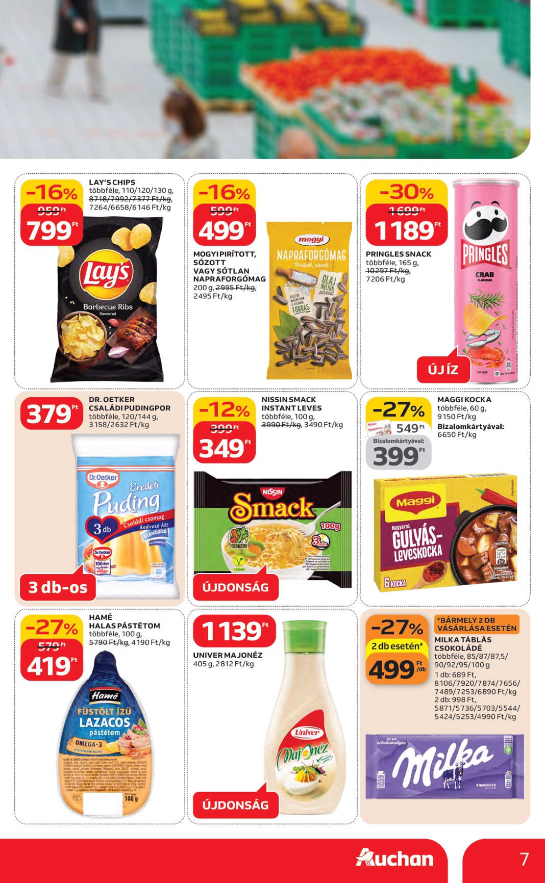 auchan - Auchan Hipermarket - Kedvenc Márkáink akciós újság, érvényes 2026.02.05. - 2026.02.18. - page: 7