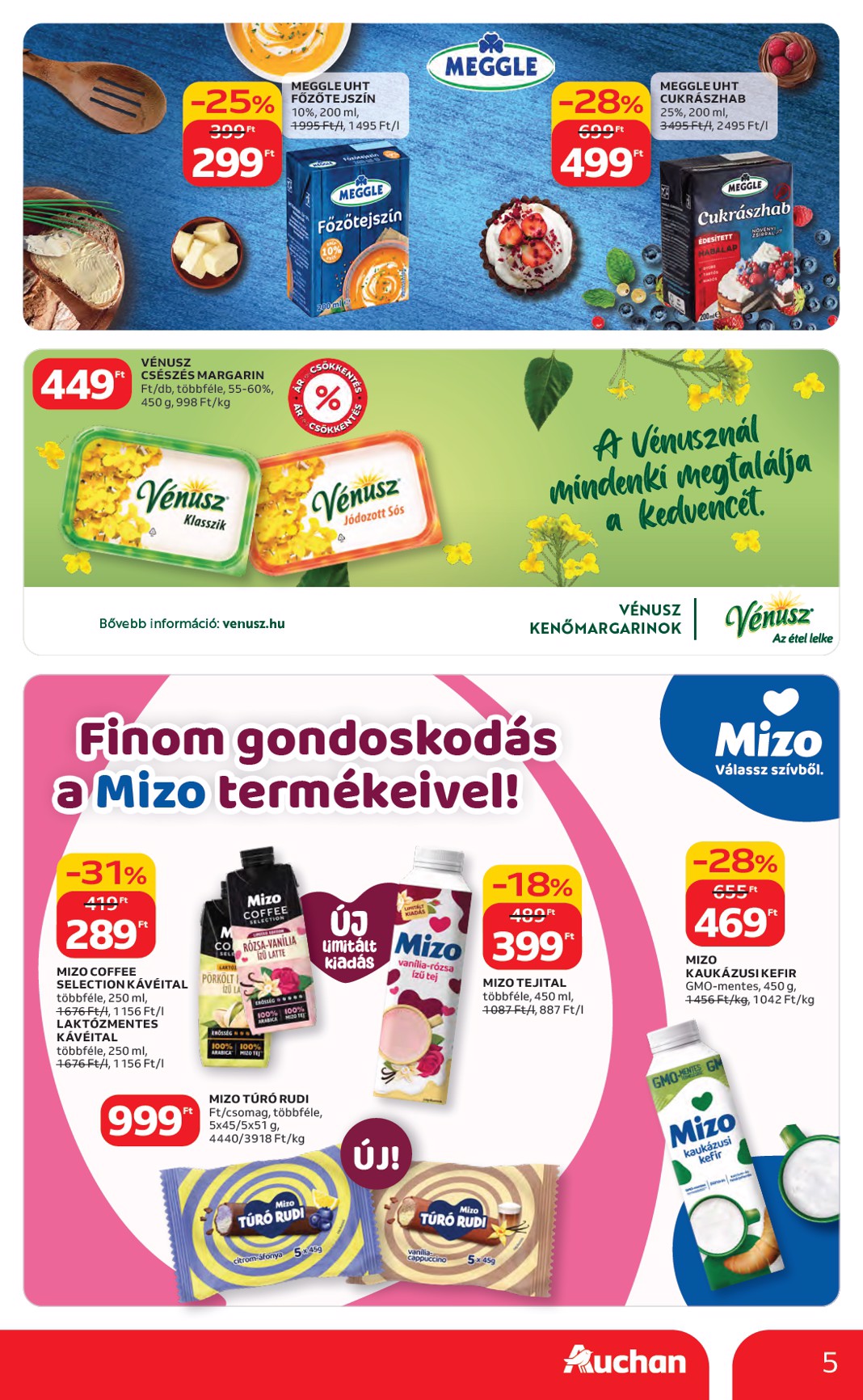 auchan - Auchan Hipermarket - Kedvenc Márkáink akciós újság, érvényes 2026.02.05. - 2026.02.18. - page: 5