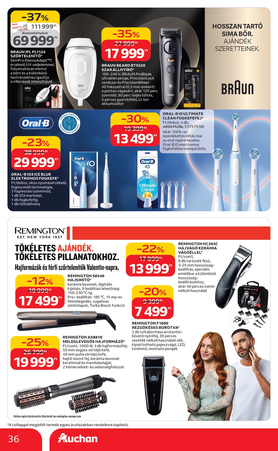 auchan - Auchan Hipermarket - Kedvenc Márkáink akciós újság, érvényes 2026.02.05. - 2026.02.18. - page: 36