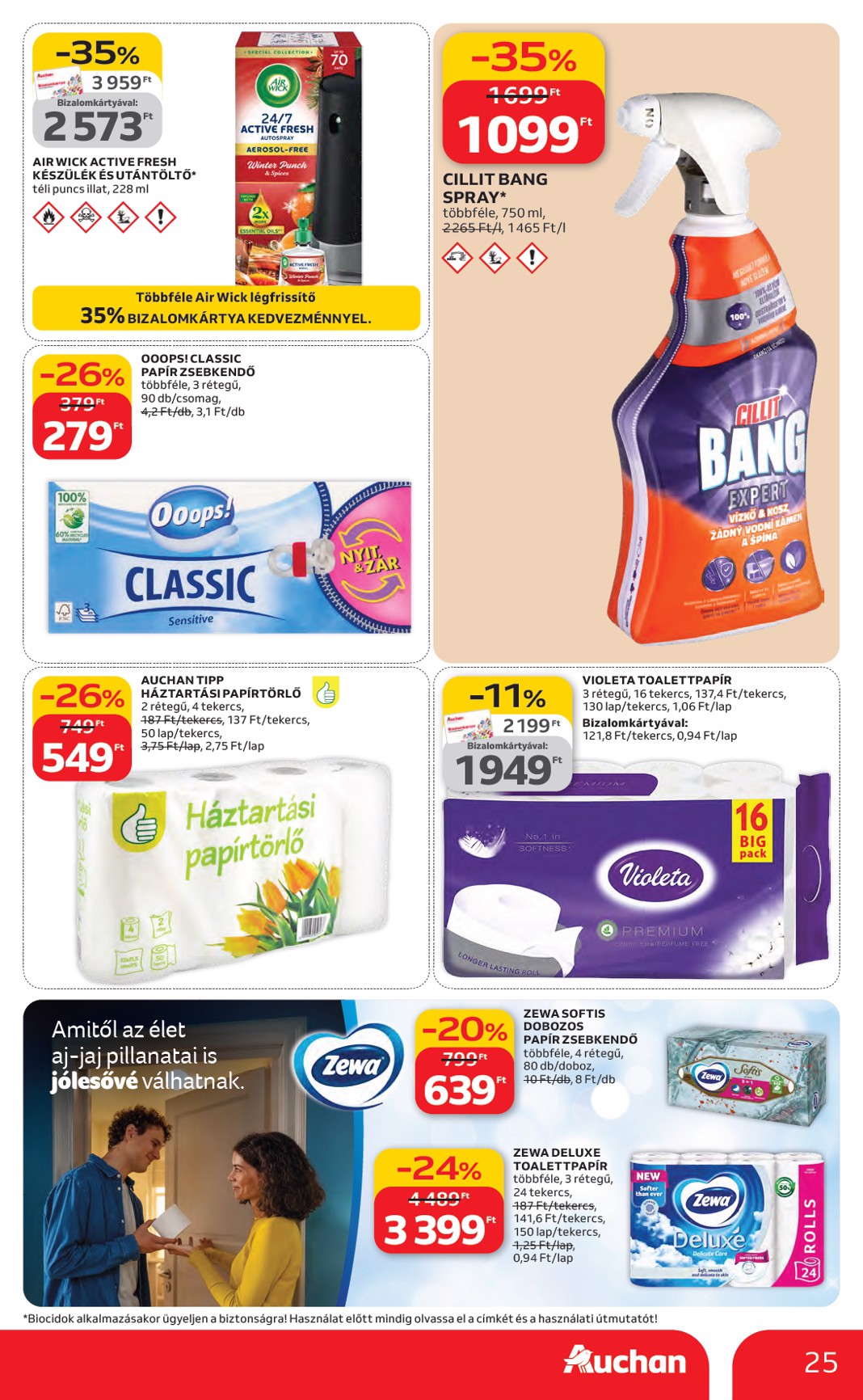 auchan - Auchan Hipermarket - Kedvenc Márkáink akciós újság, érvényes 2026.02.05. - 2026.02.18. - page: 25