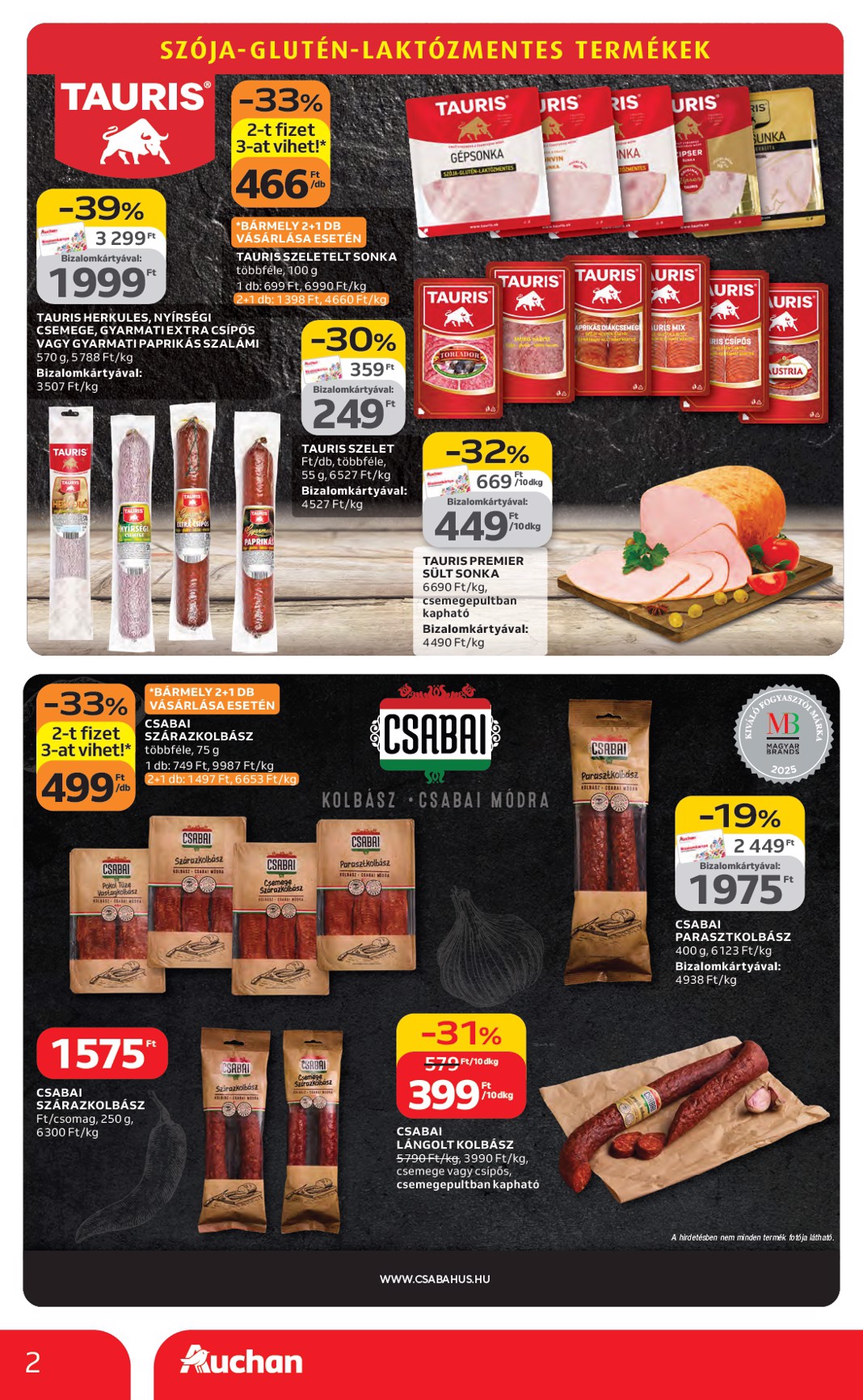 auchan - Auchan Hipermarket - Kedvenc Márkáink akciós újság, érvényes 2026.02.05. - 2026.02.18. - page: 2