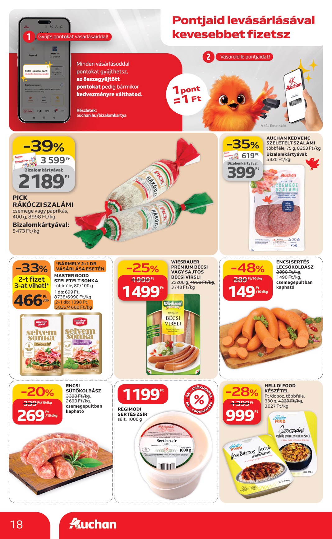 auchan - Auchan hipermarket akciós újság, érvényes 2026.02.19. - 2026.02.25. - page: 18
