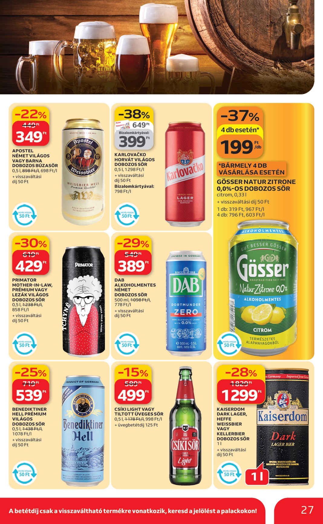 auchan - Auchan hipermarket akciós újság, érvényes 2026.02.19. - 2026.02.25. - page: 27