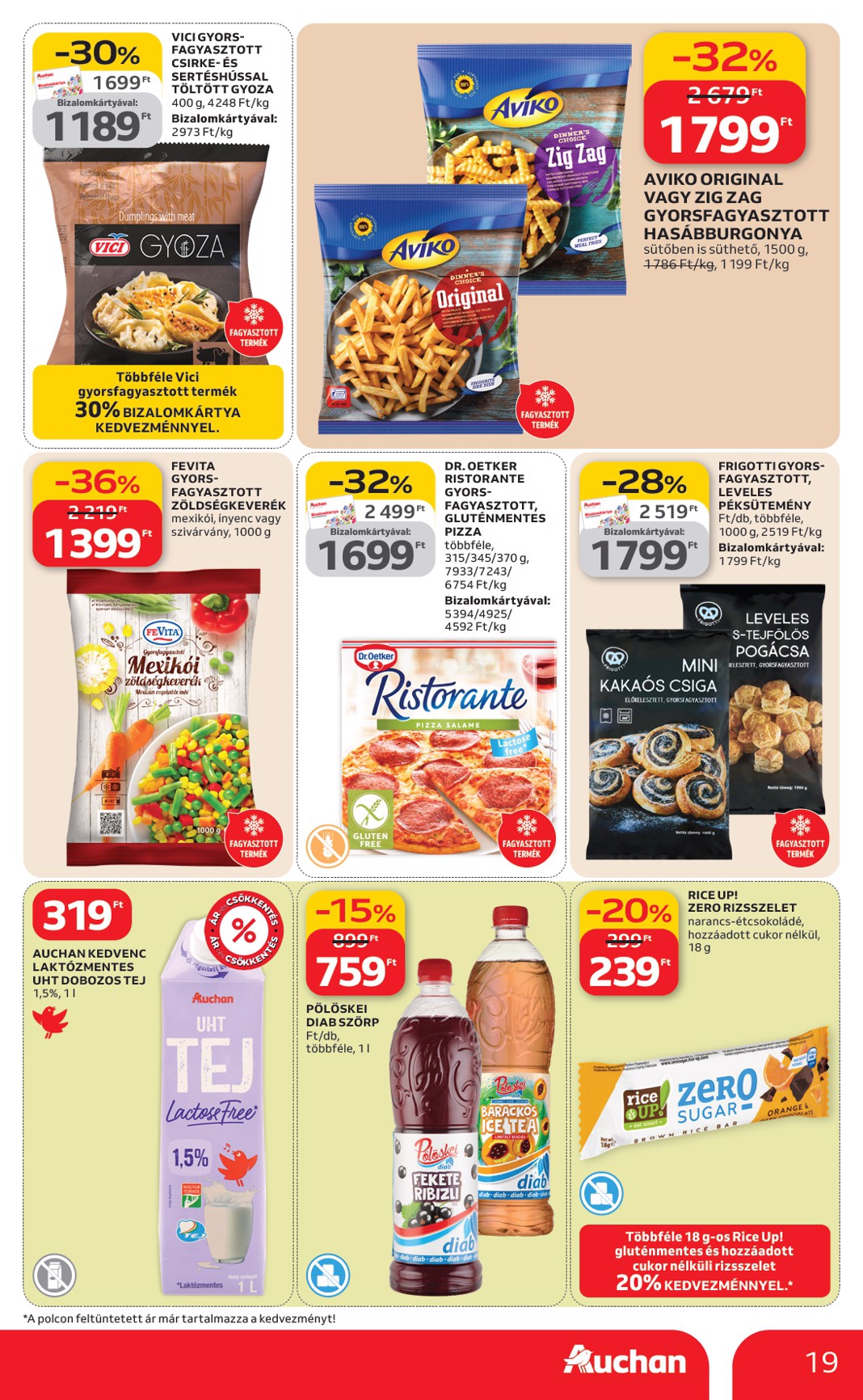 auchan - Auchan hipermarket akciós újság, érvényes 2026.02.19. - 2026.02.25. - page: 19