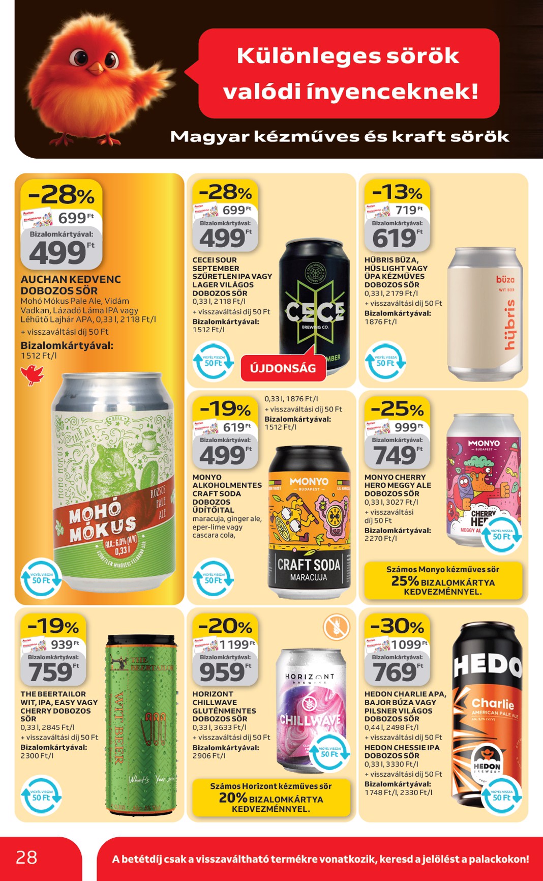 auchan - Auchan hipermarket akciós újság, érvényes 2026.02.19. - 2026.02.25. - page: 28