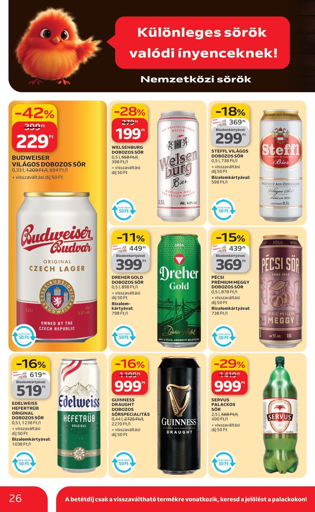 auchan - Auchan hipermarket akciós újság, érvényes 2026.02.19. - 2026.02.25. - page: 26