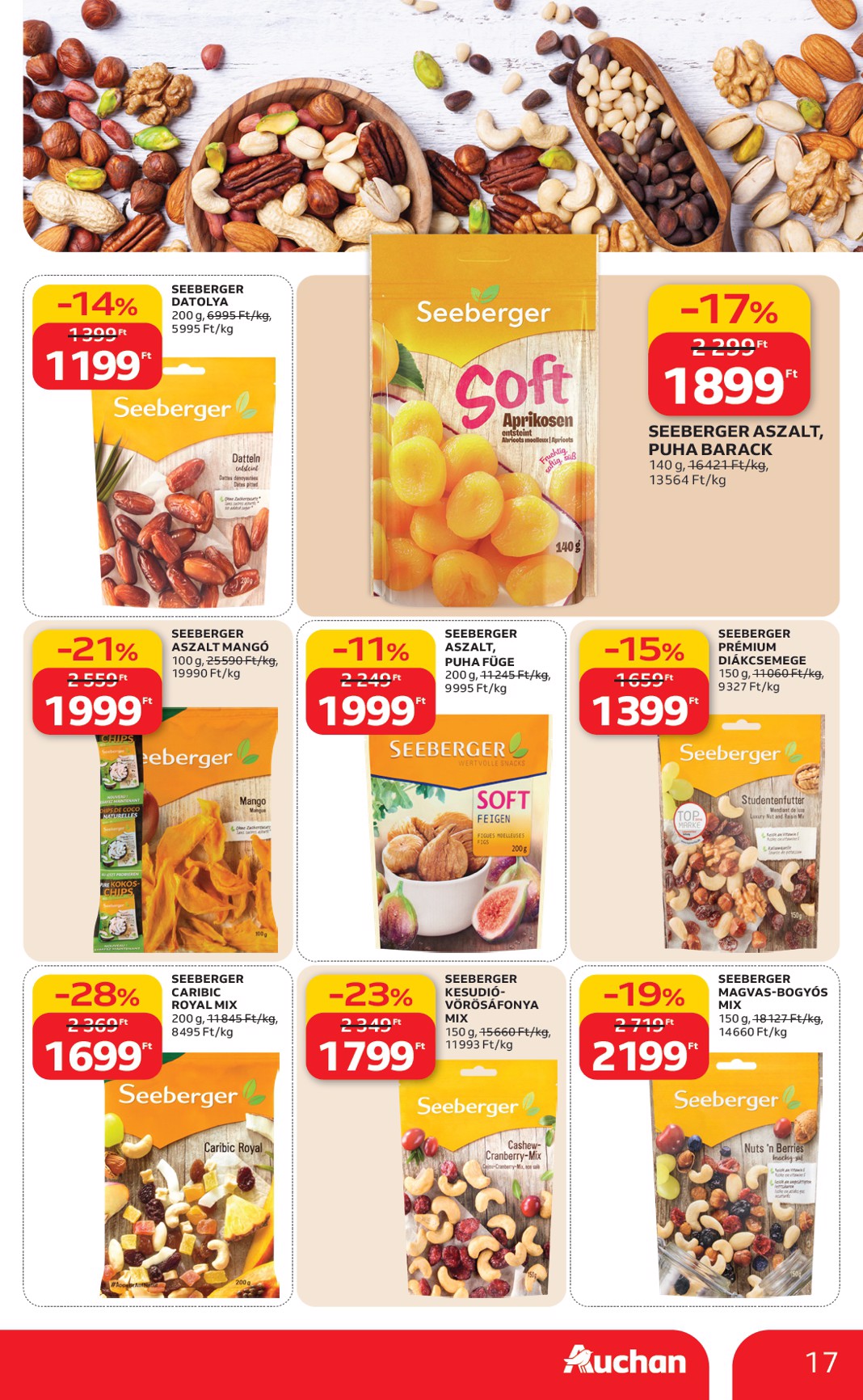 auchan - Auchan hipermarket akciós újság, érvényes 2026.02.19. - 2026.02.25. - page: 17