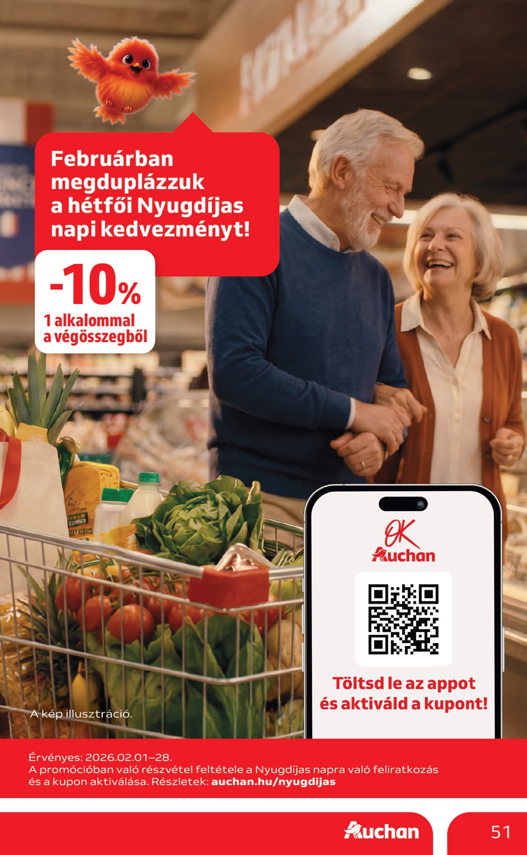 auchan - Auchan hipermarket akciós újság, érvényes 2026.02.19. - 2026.02.25. - page: 51