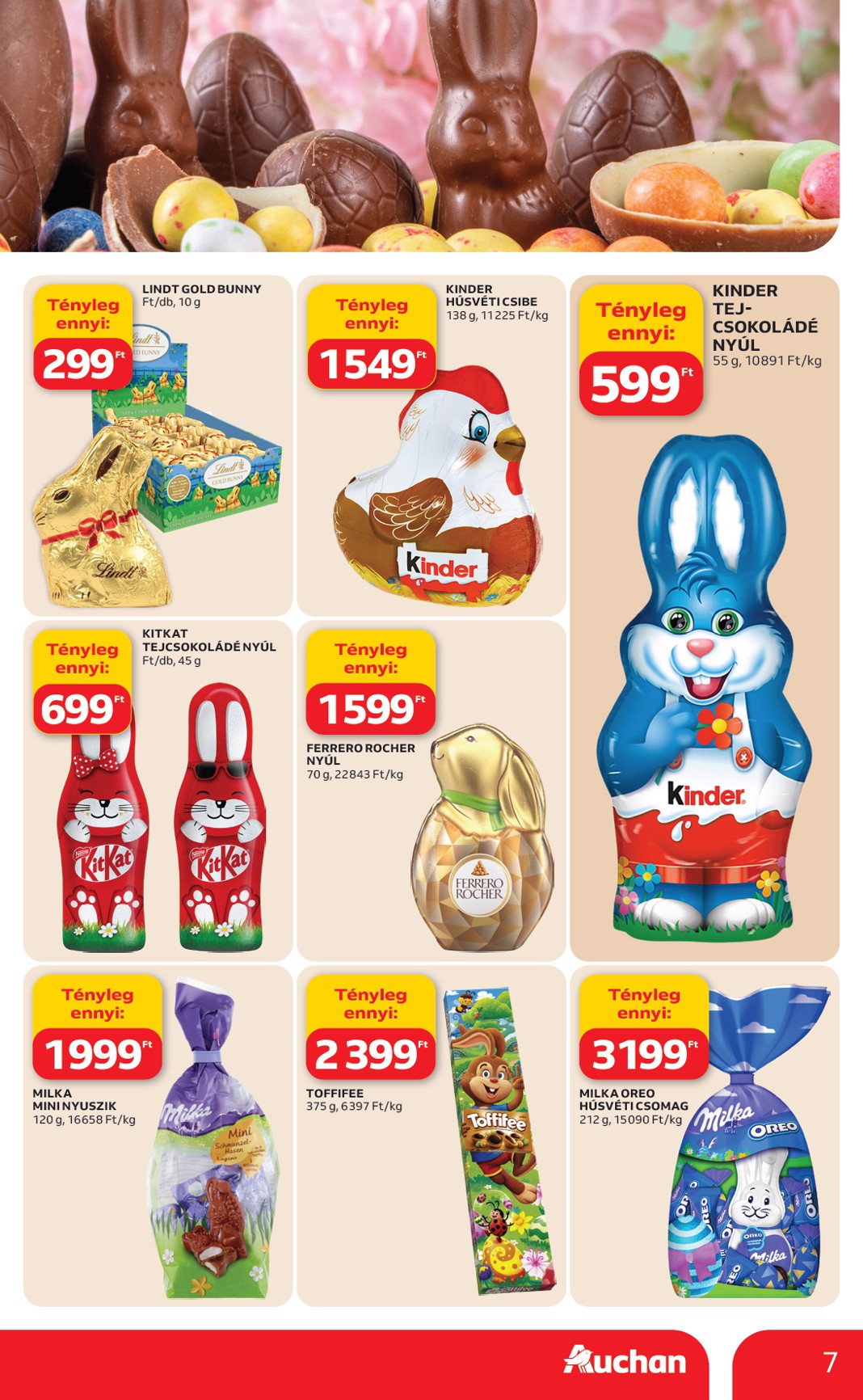 auchan - Auchan hipermarket akciós újság, érvényes 2026.02.19. - 2026.02.25. - page: 7