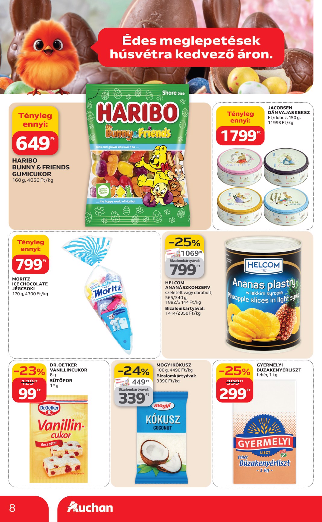 auchan - Auchan hipermarket akciós újság, érvényes 2026.02.19. - 2026.02.25. - page: 8