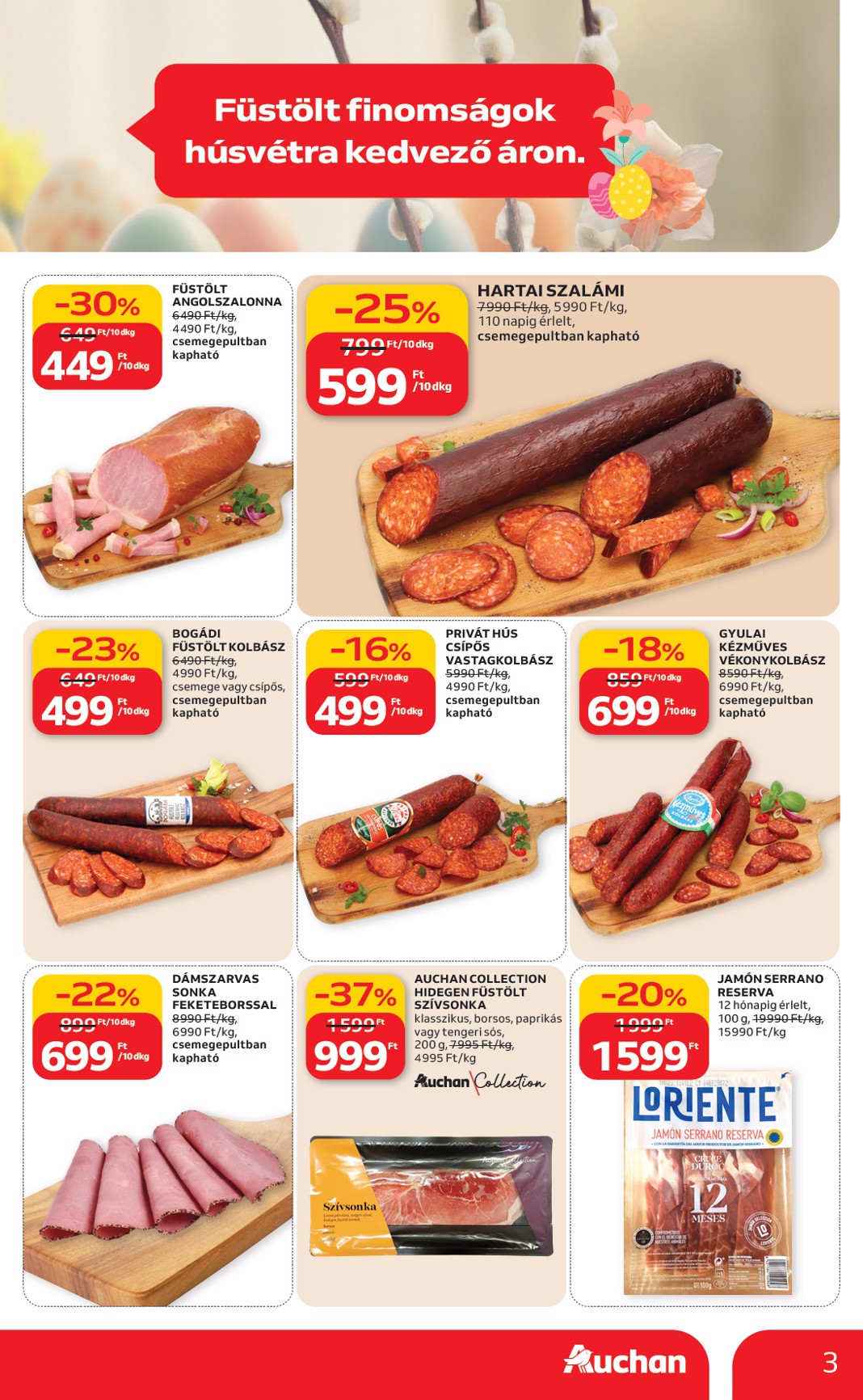 auchan - Auchan hipermarket akciós újság, érvényes 2026.02.19. - 2026.02.25. - page: 3