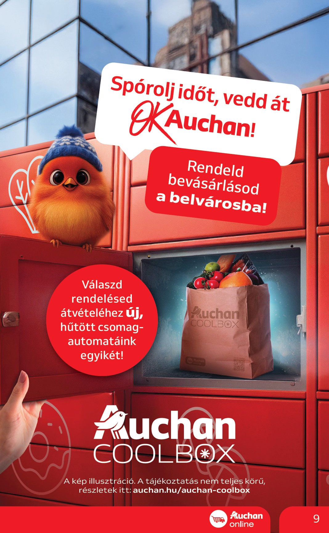 auchan - Auchan hipermarket akciós újság, érvényes 2026.02.19. - 2026.02.25. - page: 9