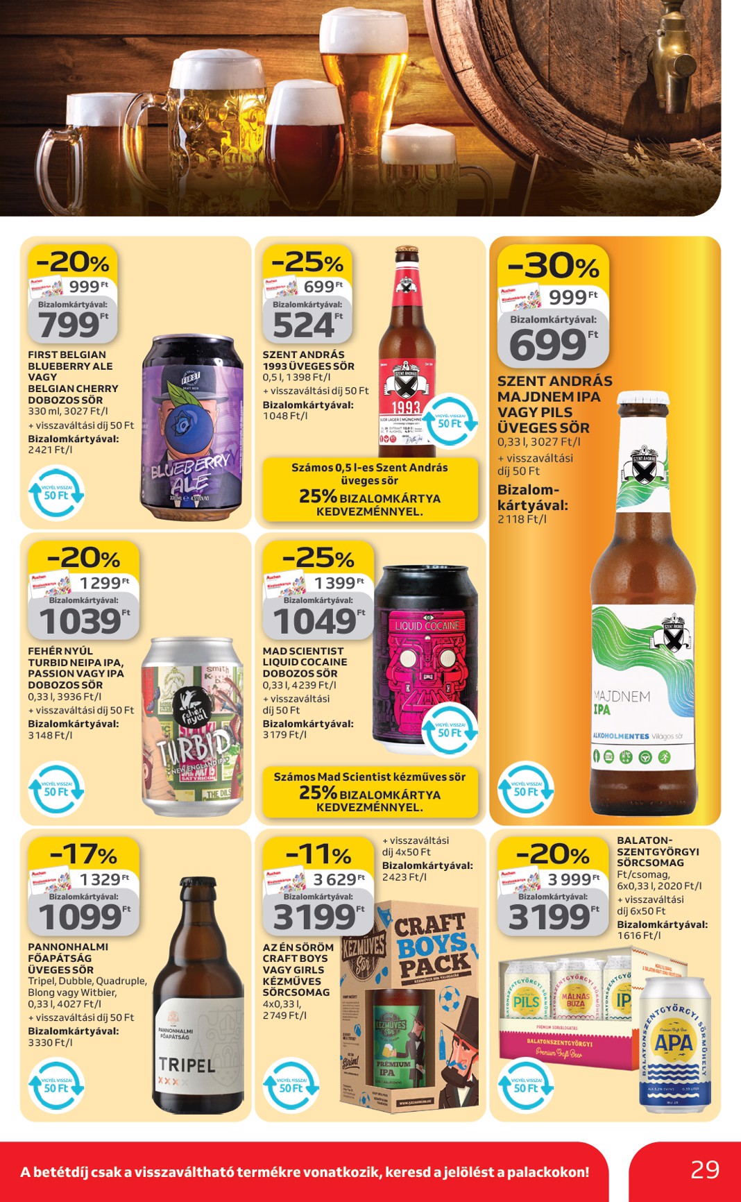 auchan - Auchan hipermarket akciós újság, érvényes 2026.02.19. - 2026.02.25. - page: 29