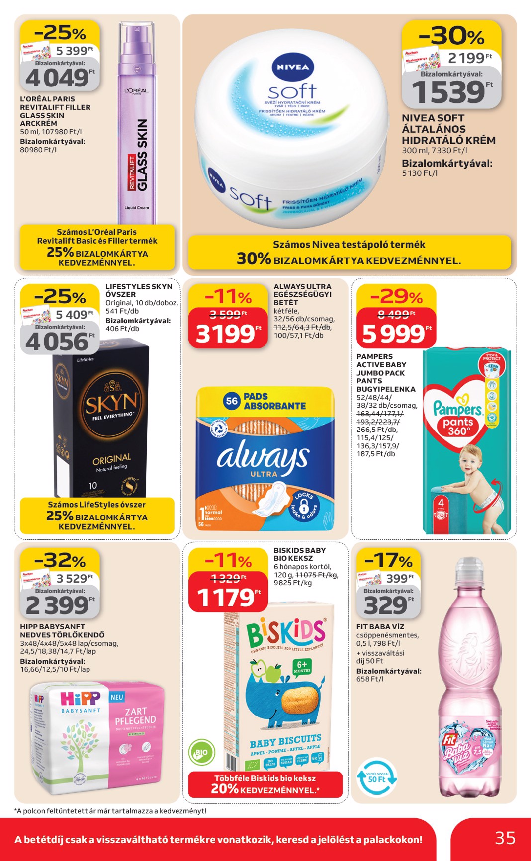 auchan - Auchan hipermarket akciós újság, érvényes 2026.02.19. - 2026.02.25. - page: 35