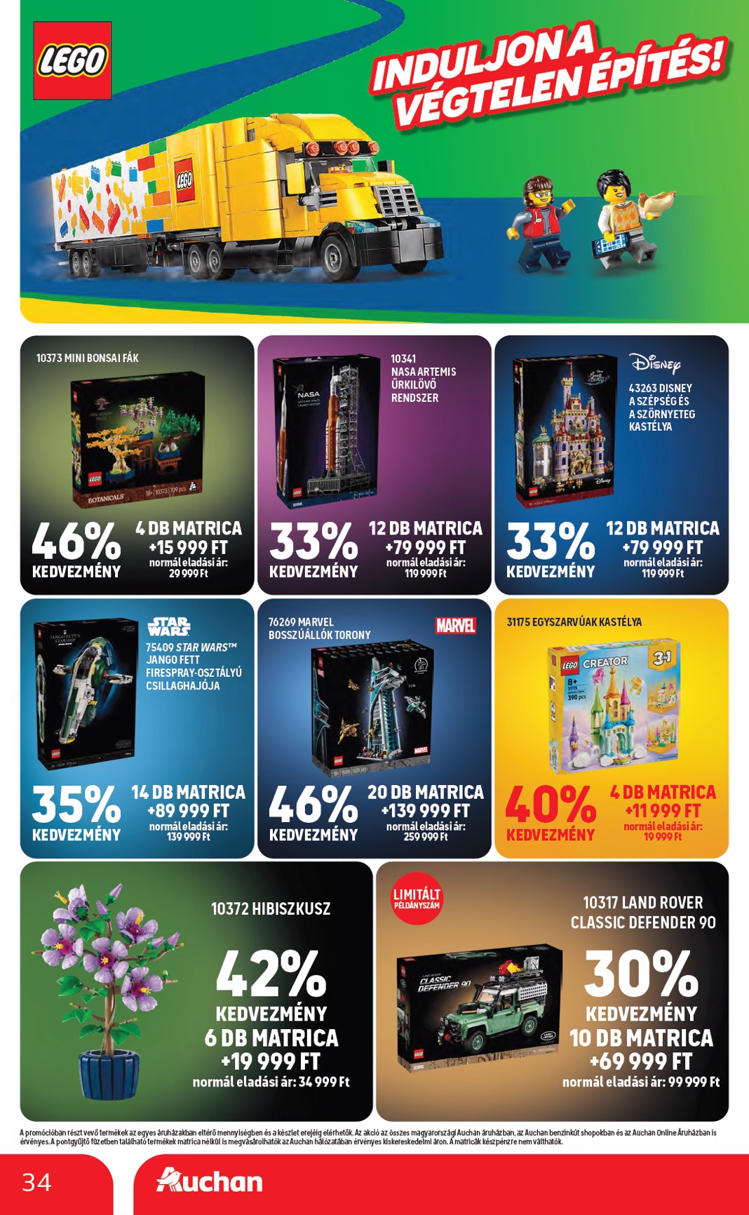 auchan - Auchan Hipermarket akciós újság, érvényes 2026.02.26. - 2026.03.04. - page: 34