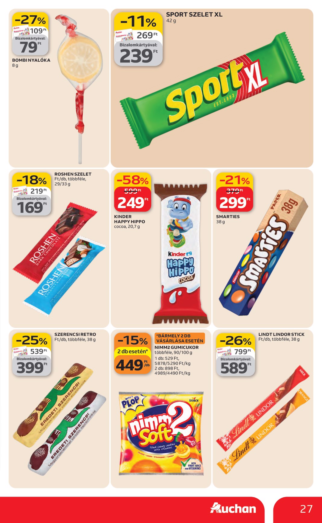auchan - Auchan Hipermarket akciós újság, érvényes 2026.02.26. - 2026.03.04. - page: 27