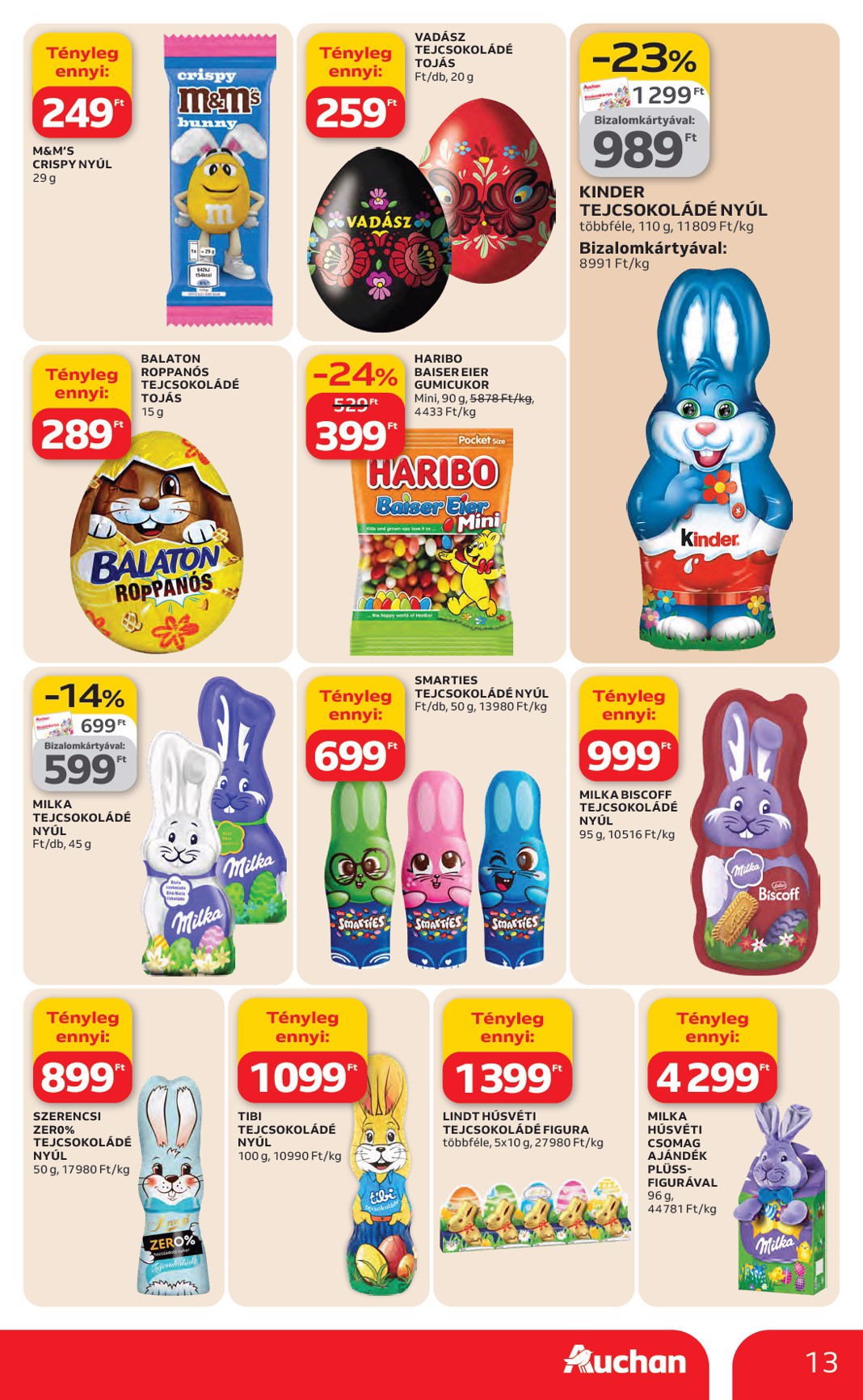 auchan - Auchan Hipermarket akciós újság, érvényes 2026.02.26. - 2026.03.04. - page: 13