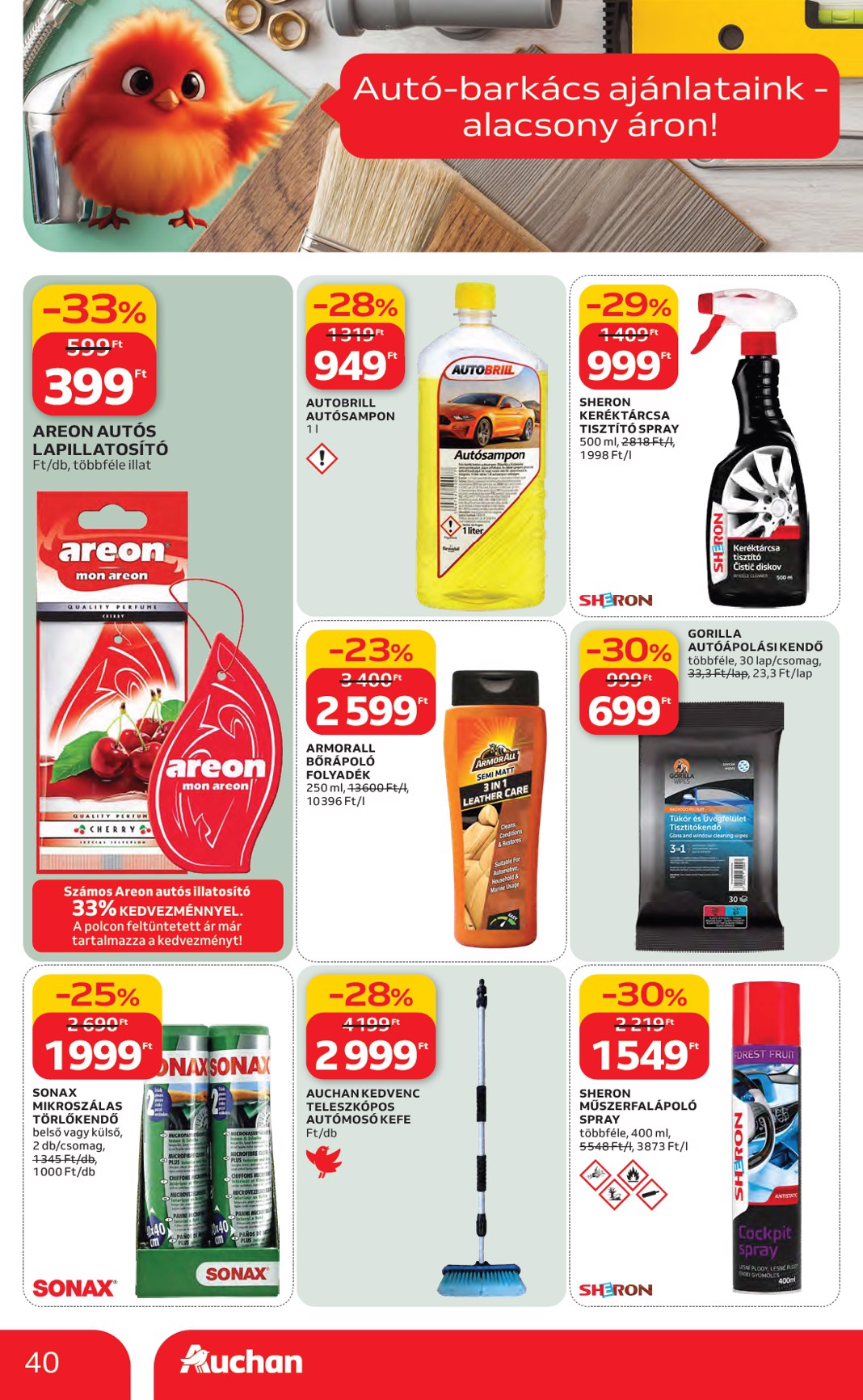 auchan - Auchan Hipermarket akciós újság, érvényes 2026.02.26. - 2026.03.04. - page: 40