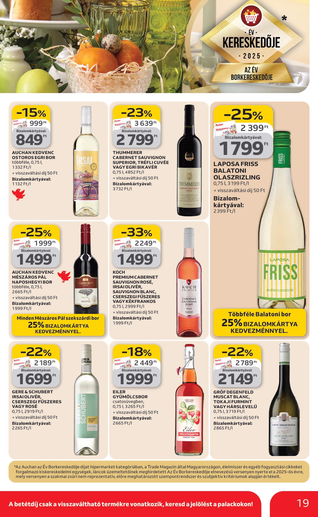 auchan - Auchan Hipermarket akciós újság, érvényes 2026.02.26. - 2026.03.04. - page: 19