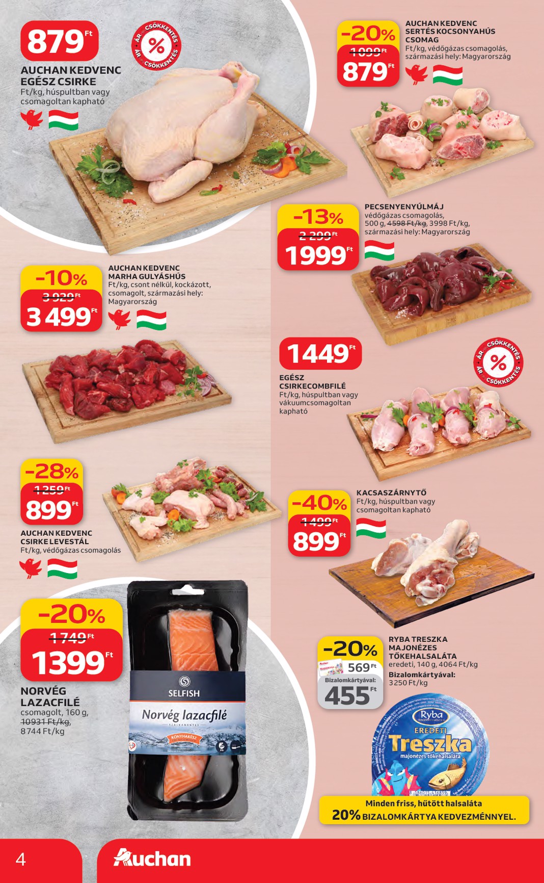 auchan - Auchan Hipermarket akciós újság, érvényes 2026.02.26. - 2026.03.04. - page: 4