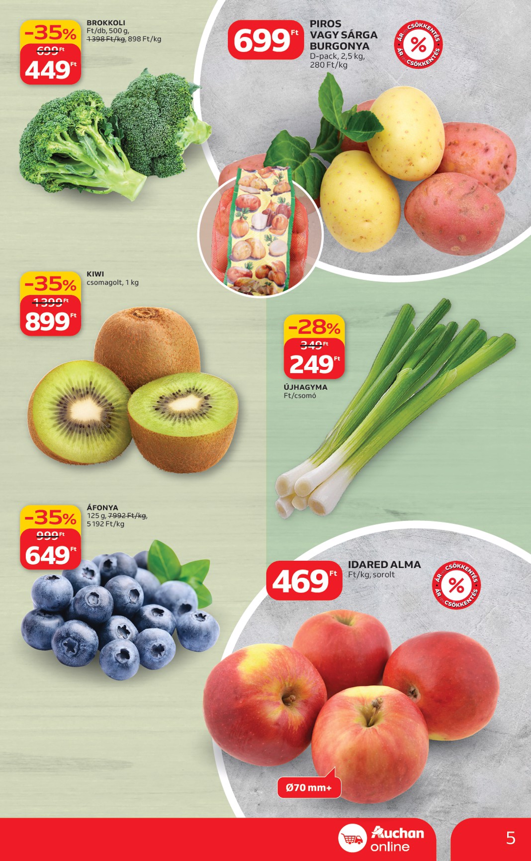 auchan - Auchan szupermarket akciós újság, érvényes 2026.02.26. - 2026.03.04. - page: 5