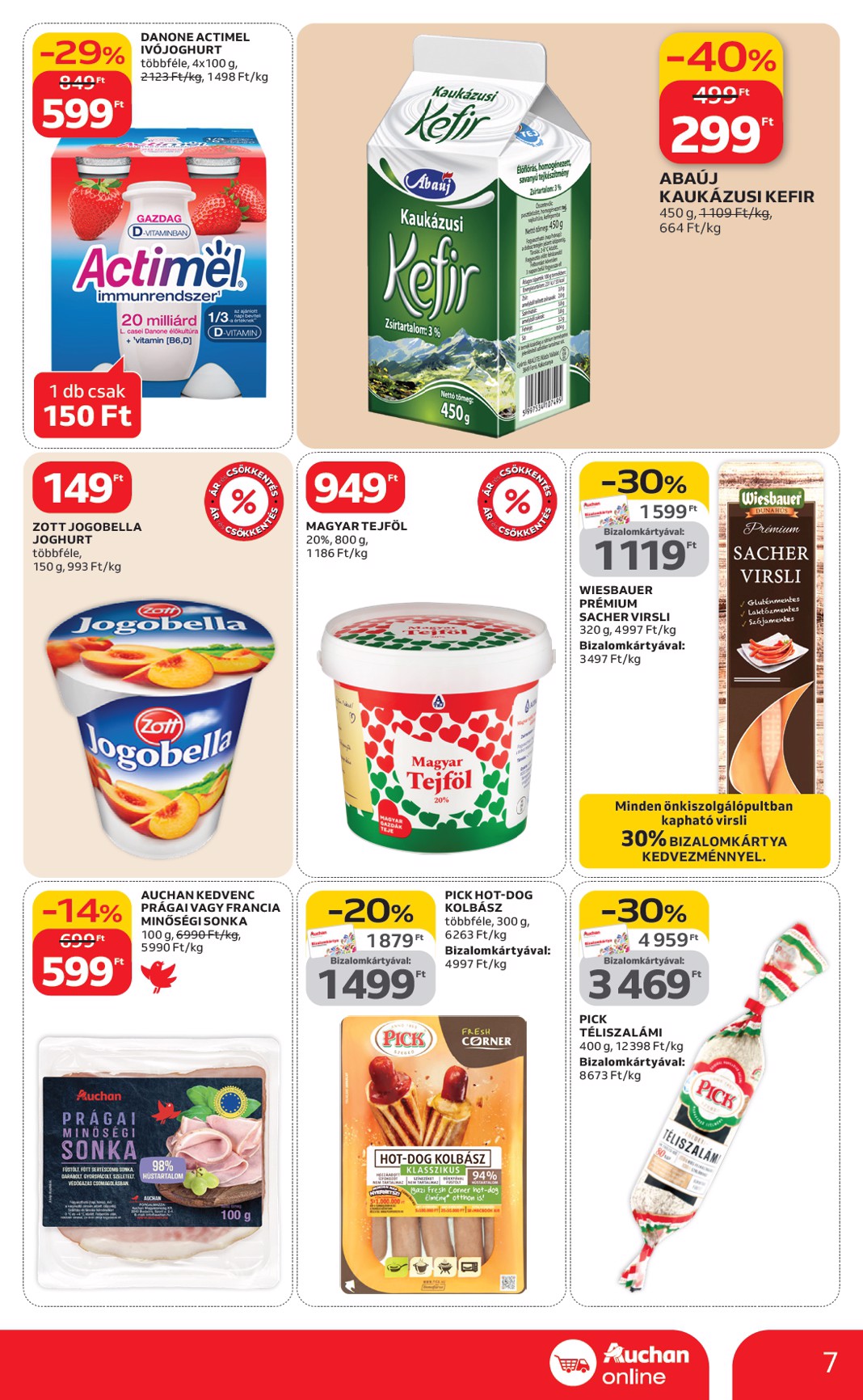 auchan - Auchan szupermarket akciós újság, érvényes 2026.02.26. - 2026.03.04. - page: 7