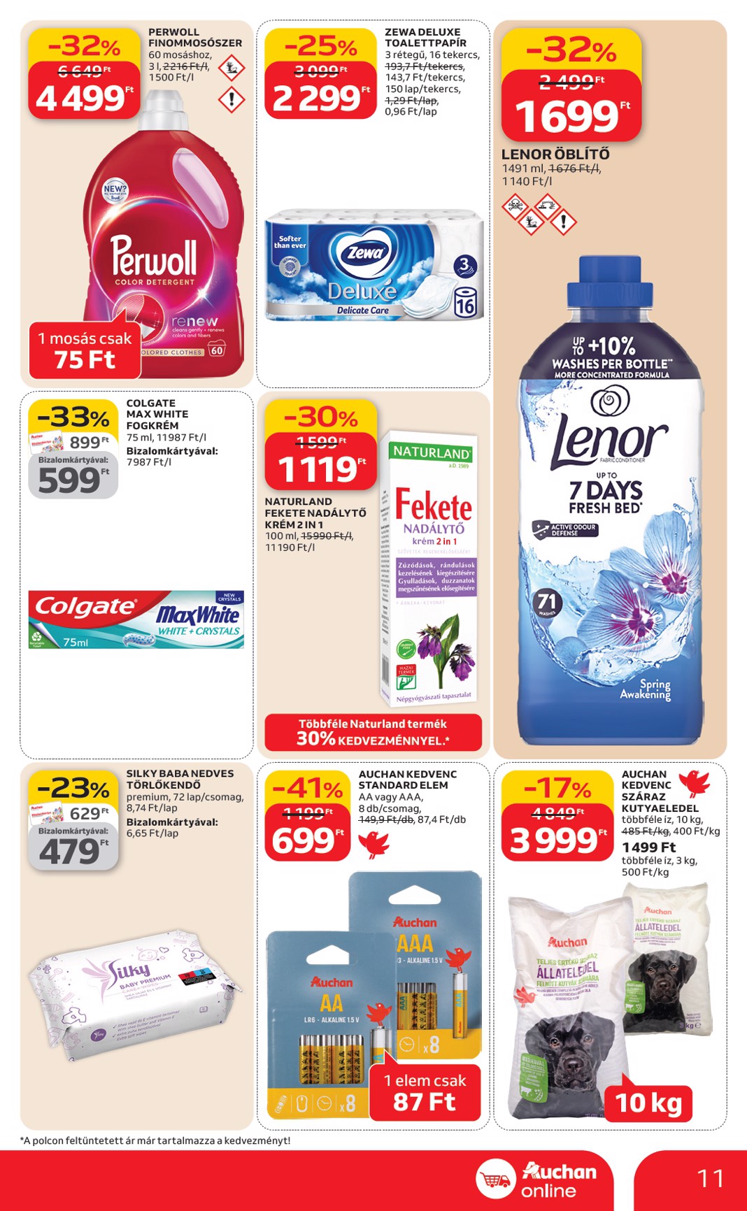 auchan - Auchan szupermarket akciós újság, érvényes 2026.02.26. - 2026.03.04. - page: 11