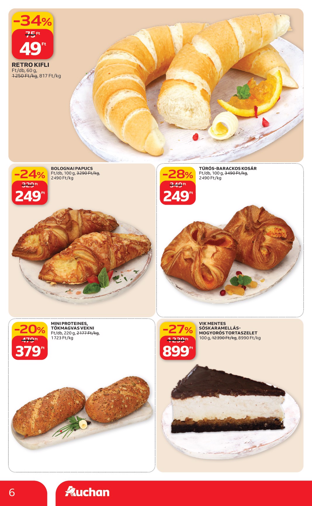 auchan - Auchan szupermarket akciós újság, érvényes 2026.02.26. - 2026.03.04. - page: 6