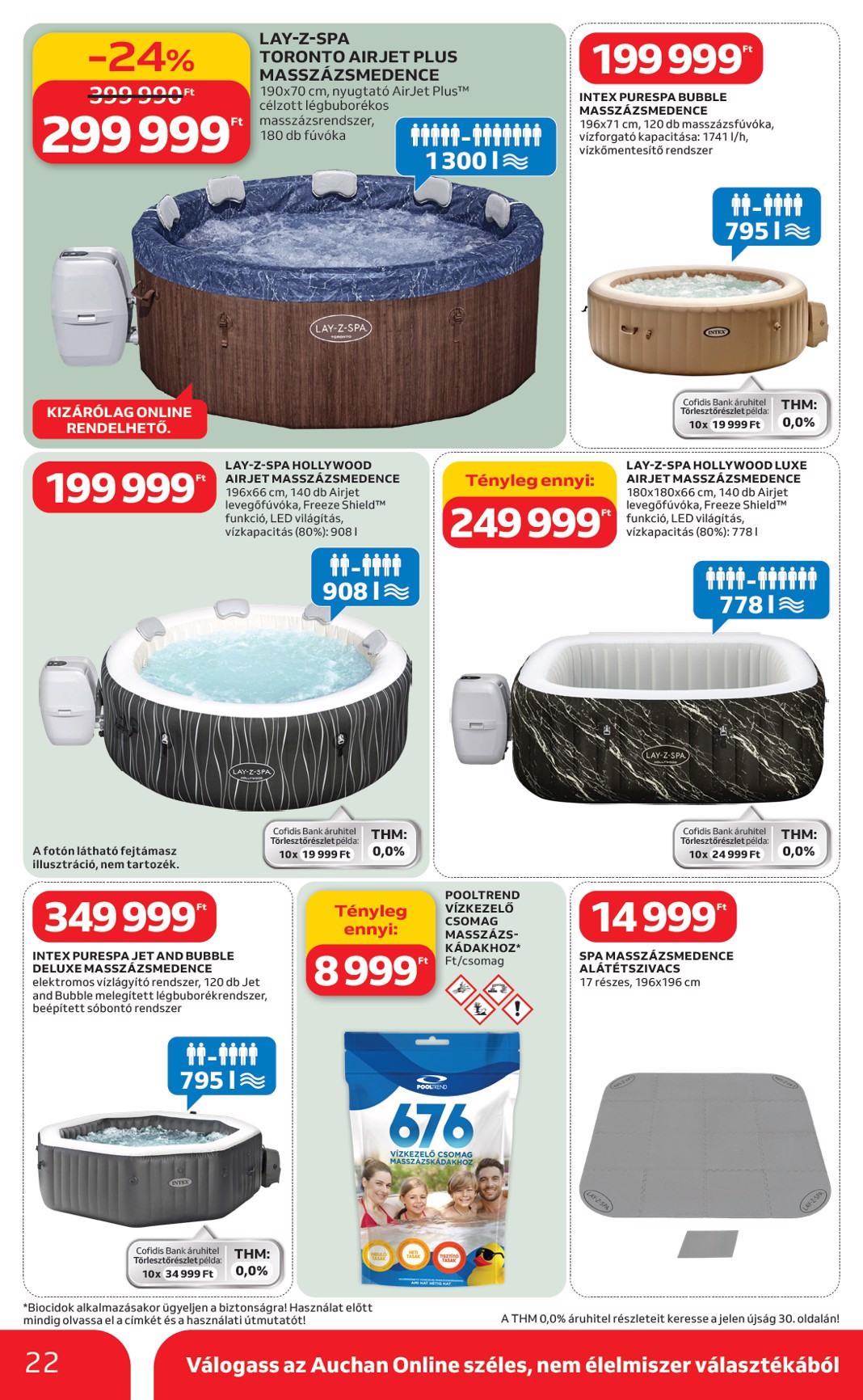 auchan - Auchan Hipermarket - Ki a szabadba akciós újság, érvényes 2026.03.05. - 2026.04.04. - page: 22