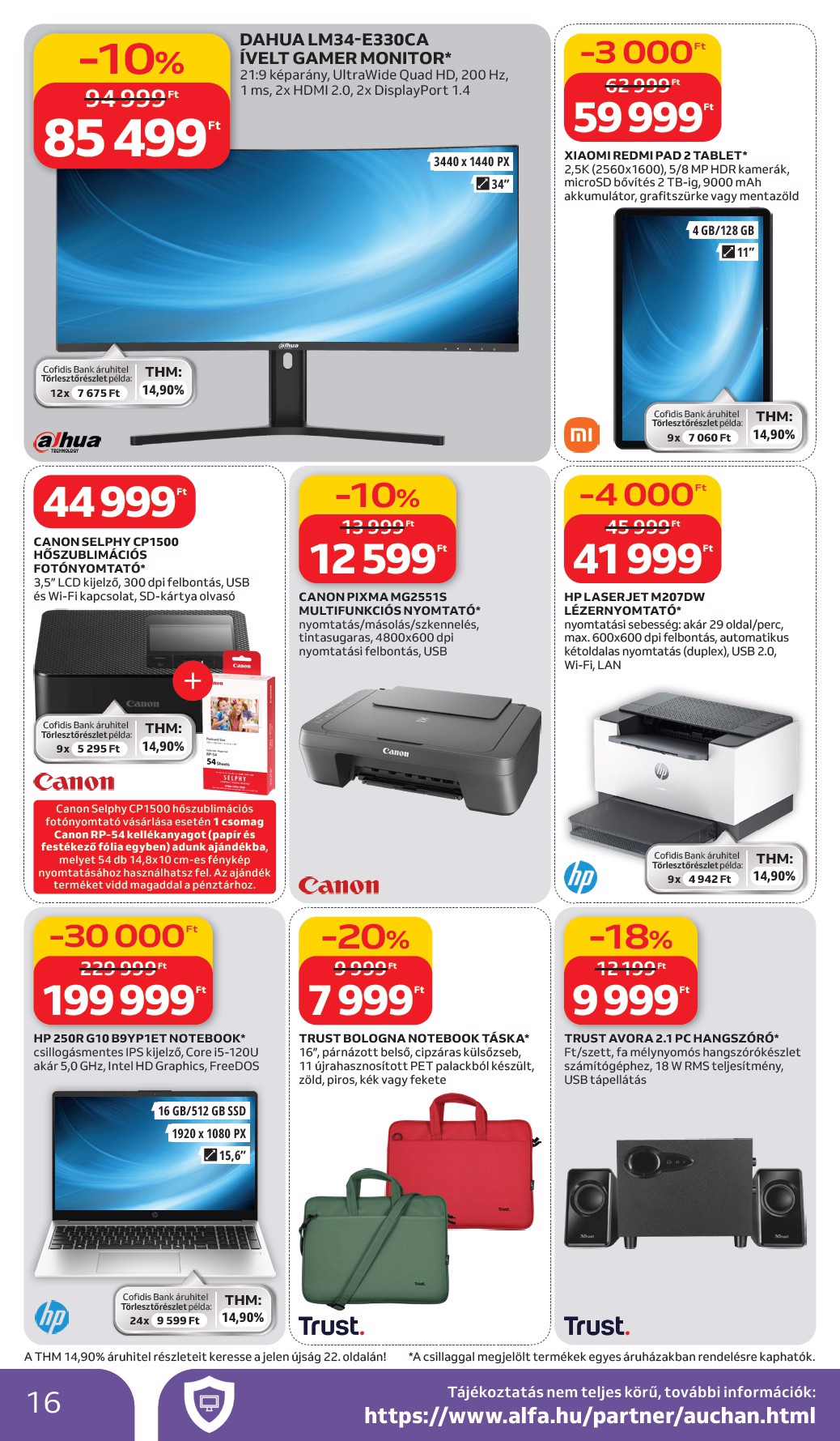 auchan - Auchan Hipermarket - Tavaszi nagytakarítás akciós újság, érvényes 2026.03.05. - 2026.03.18. - page: 16