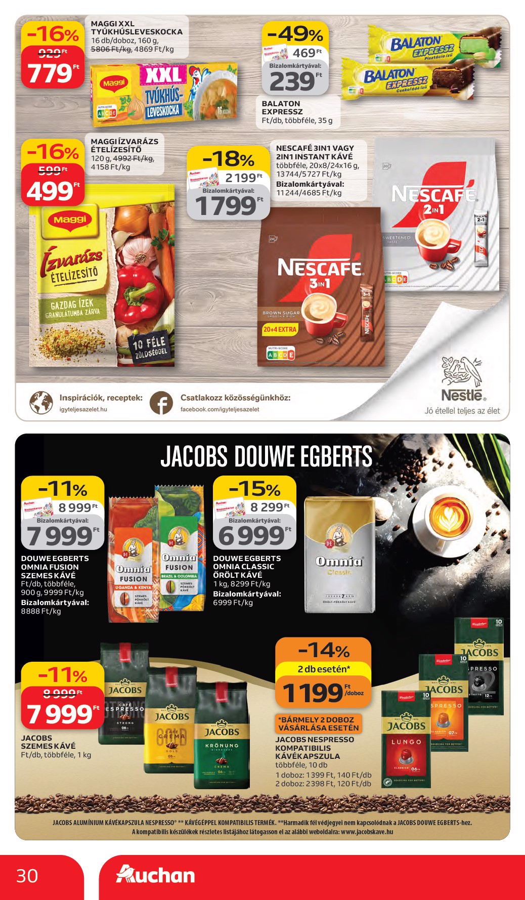 auchan - Auchan Hipermarket akciós újság, érvényes 2026.03.05. - 2026.03.11. - page: 30