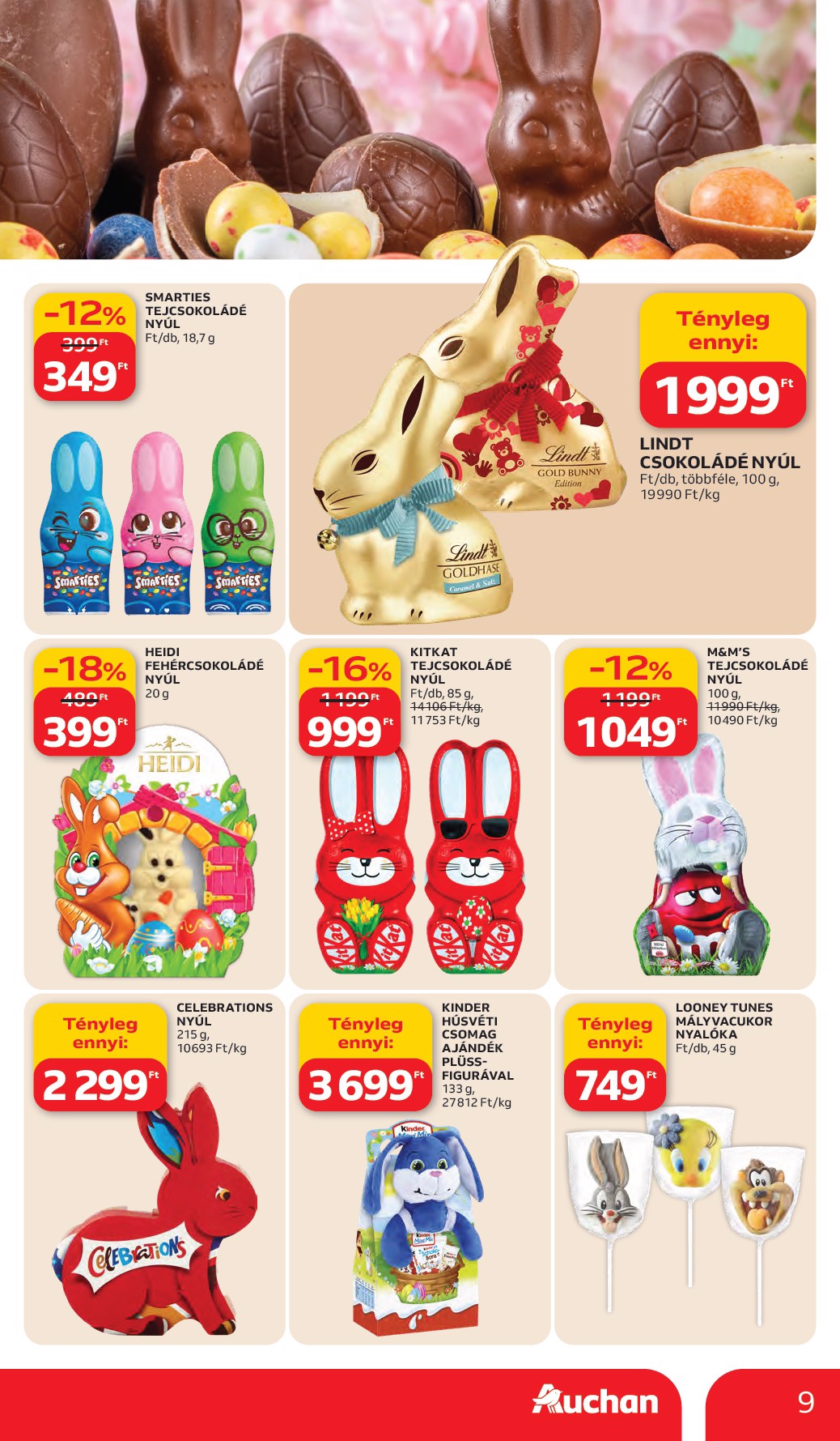 auchan - Auchan Hipermarket akciós újság, érvényes 2026.03.05. - 2026.03.11. - page: 9