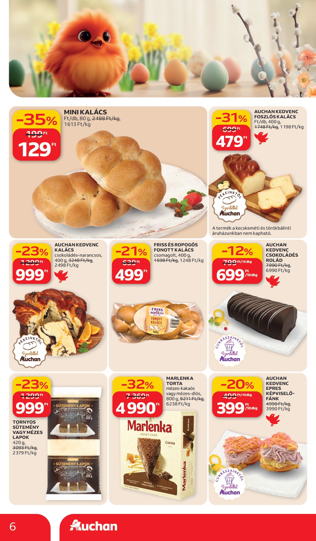 auchan - Auchan Hipermarket akciós újság, érvényes 2026.03.05. - 2026.03.11. - page: 6