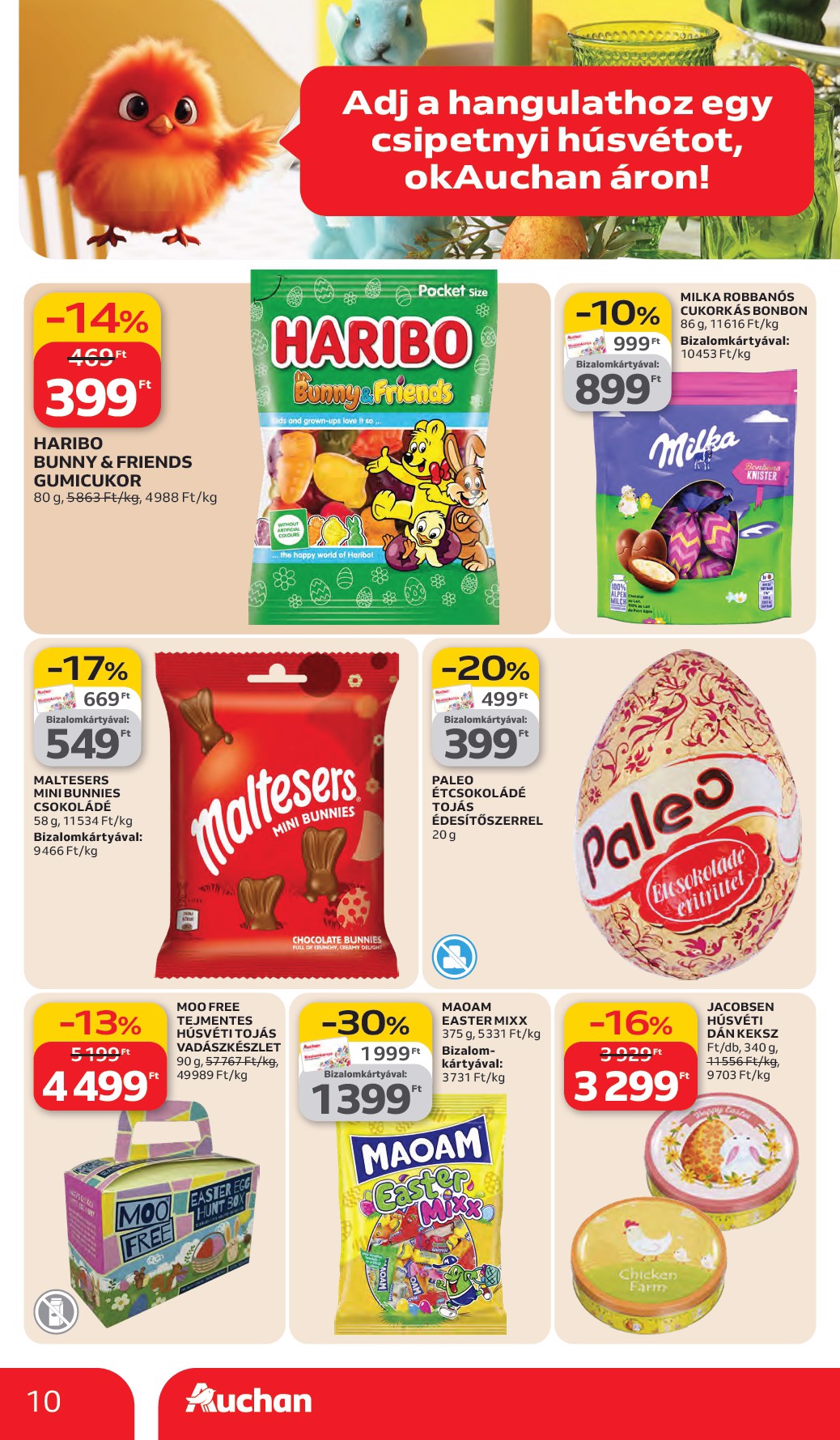 auchan - Auchan Hipermarket akciós újság, érvényes 2026.03.05. - 2026.03.11. - page: 10