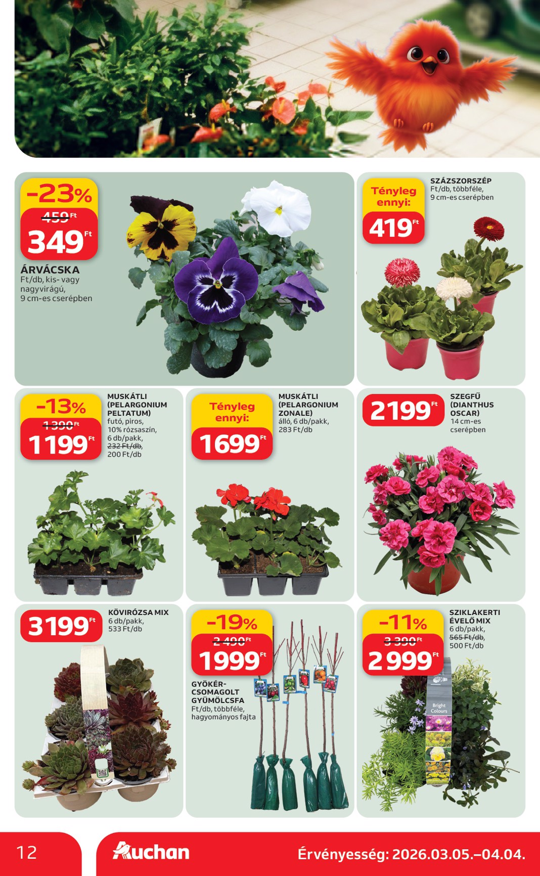 auchan - Auchan Szupermarket akciós újság, érvényes 2026.03.05. - 2026.03.11. - page: 12