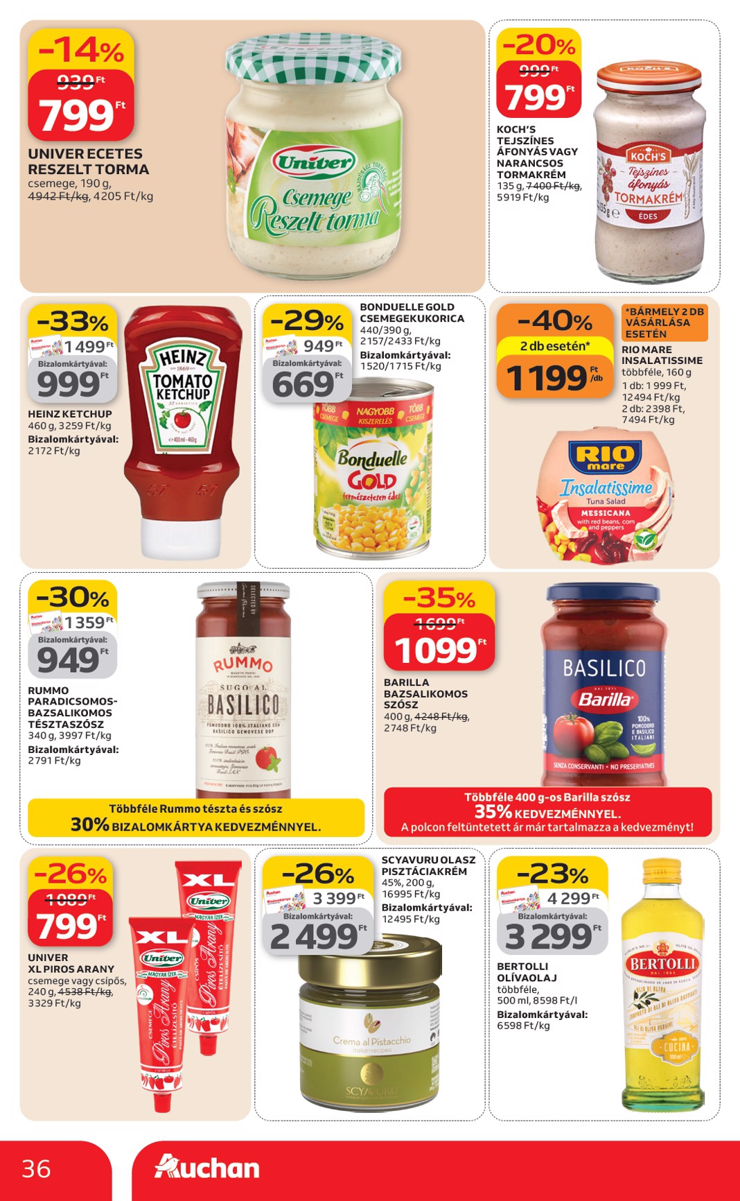 auchan - Auchan Hipermarket akciós újság, érvényes 2026.03.12. - 2026.03.18. - page: 36