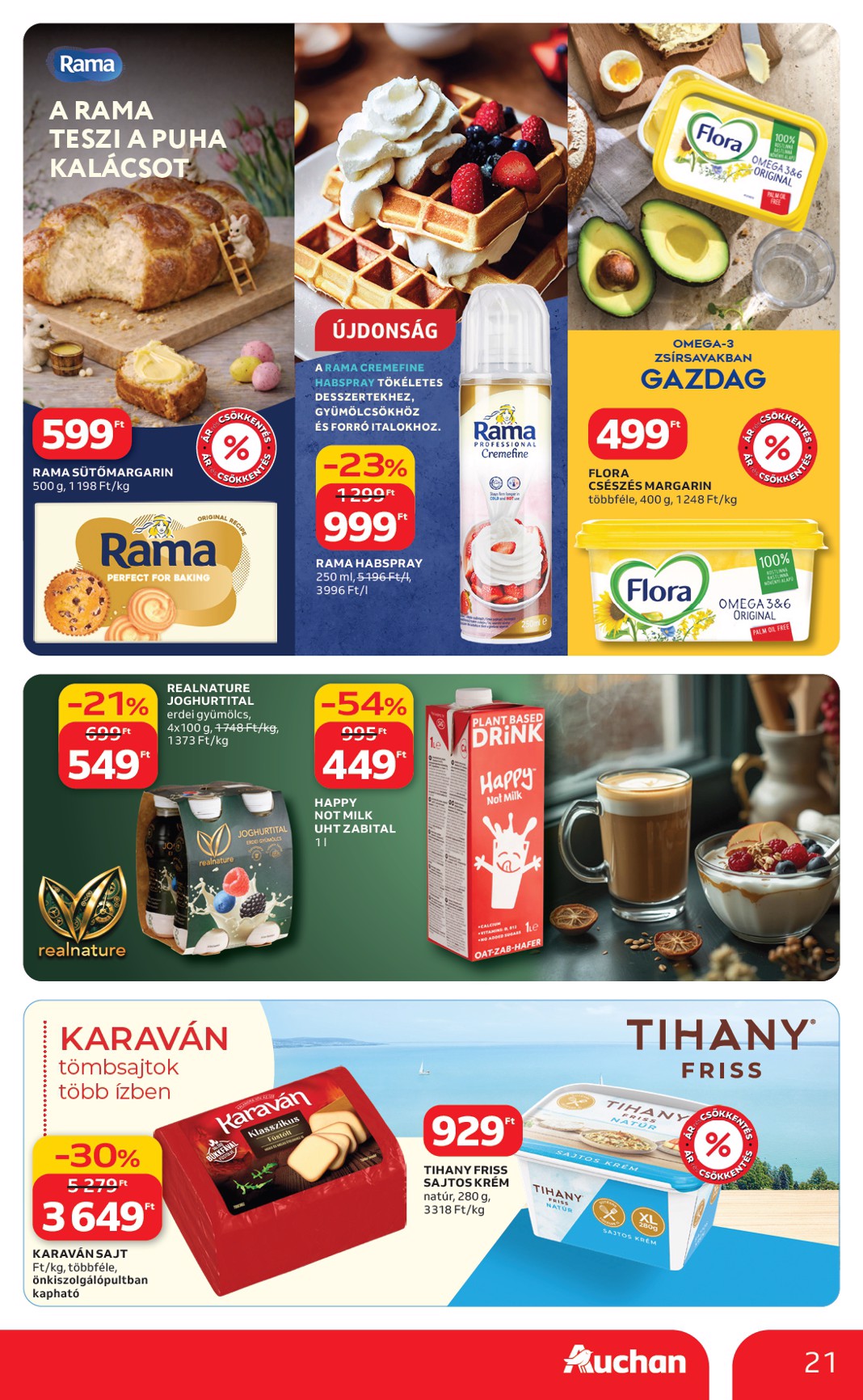 auchan - Auchan Hipermarket akciós újság, érvényes 2026.03.12. - 2026.03.18. - page: 21