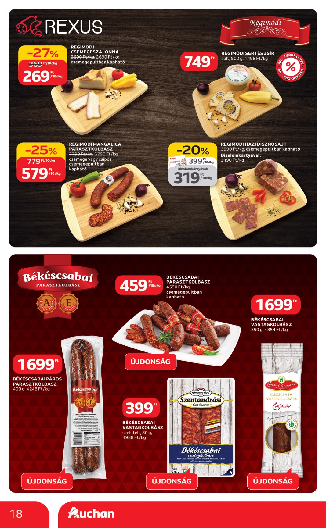 auchan - Auchan Hipermarket akciós újság, érvényes 2026.03.12. - 2026.03.18. - page: 18