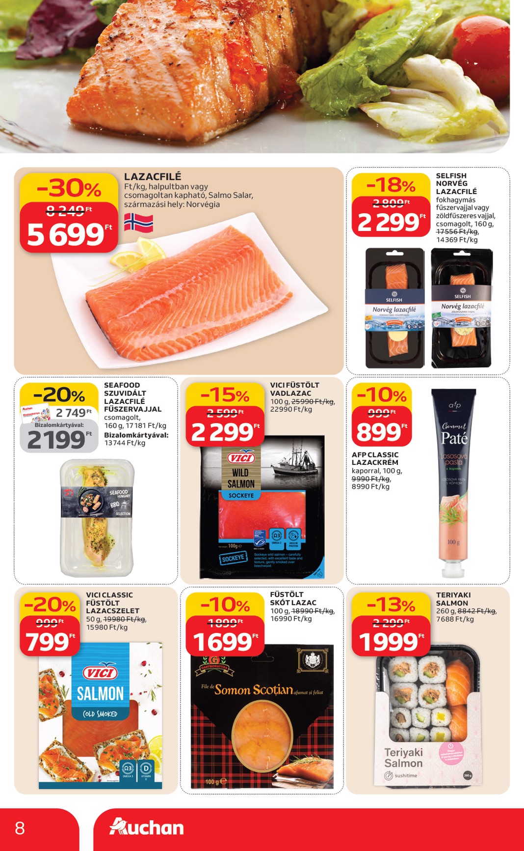auchan - Auchan Hipermarket akciós újság, érvényes 2026.03.12. - 2026.03.18. - page: 8