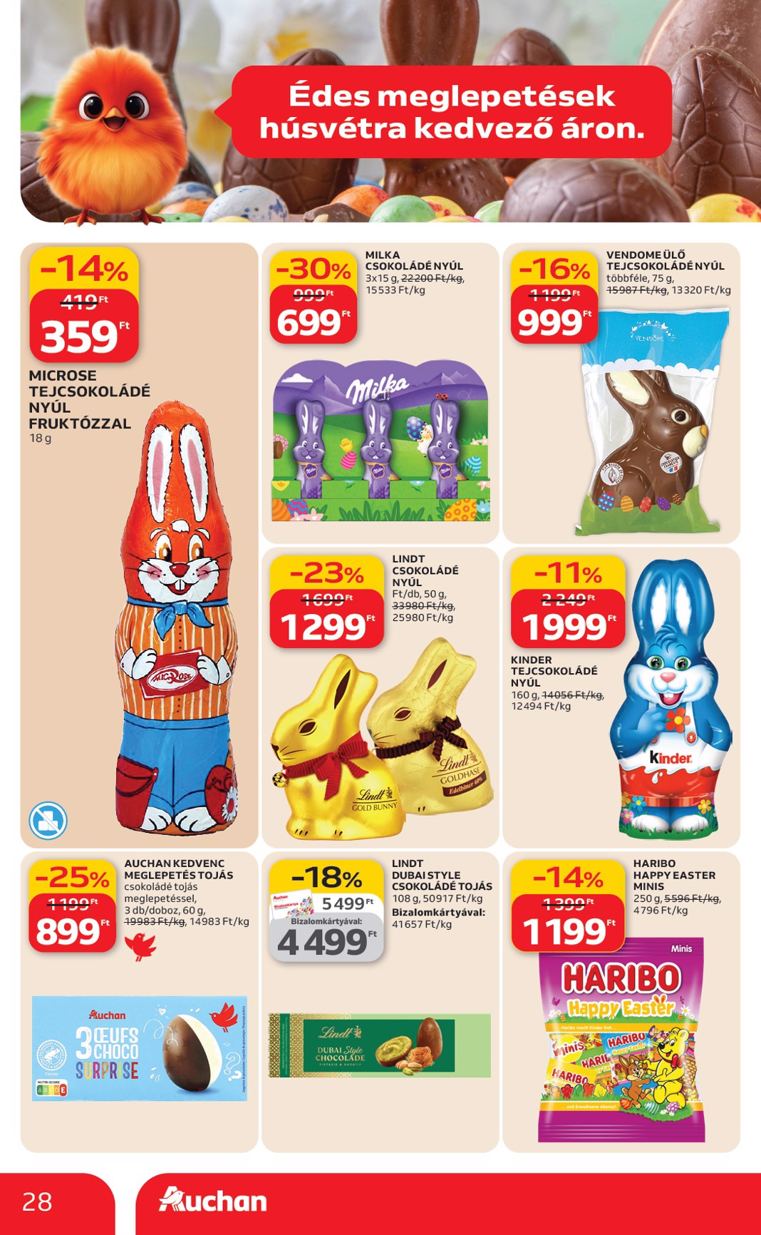 auchan - Auchan Hipermarket akciós újság, érvényes 2026.03.12. - 2026.03.18. - page: 28